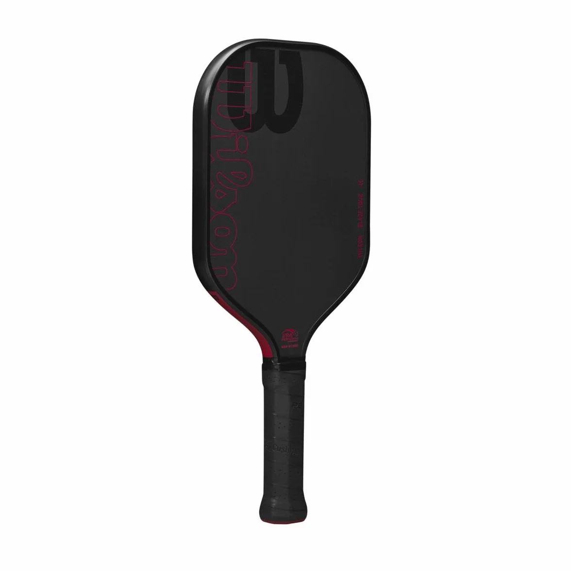WILSON Blaze Series Racchette da pickleball impugnatura 6,5 cm nero/rosso