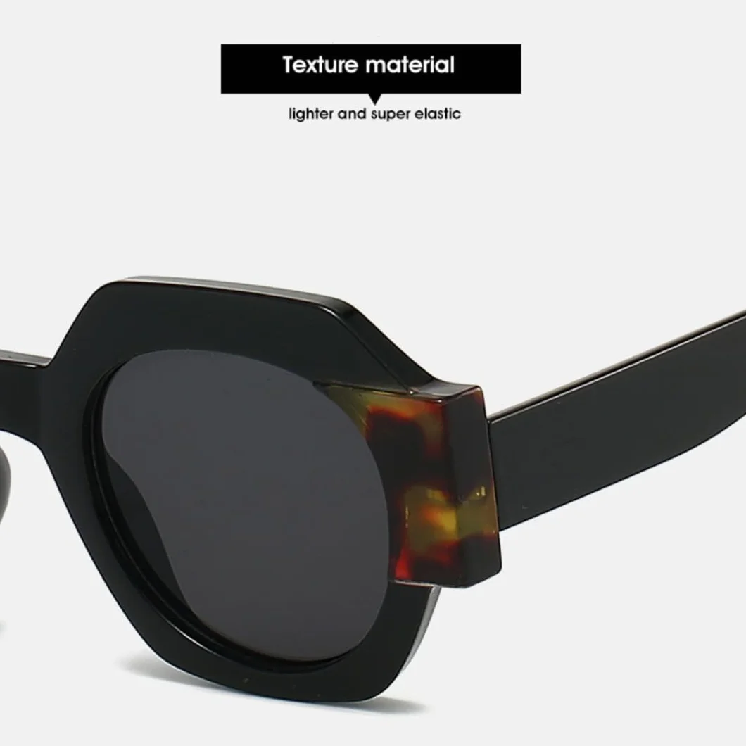 Okulary przeciwsłoneczne UV400 vintage punk luksusowy design dla kobiet i mężczyzn