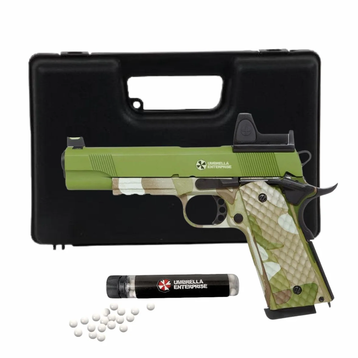 Pistola Softair MEU Camo/Green a Gas Calibro 6 mm