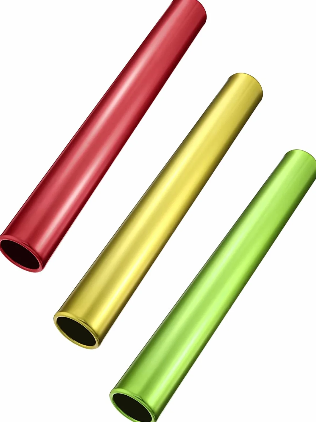 Set di Bacchette con relè in Alluminio anodizzato, 4 Colori Assortiti