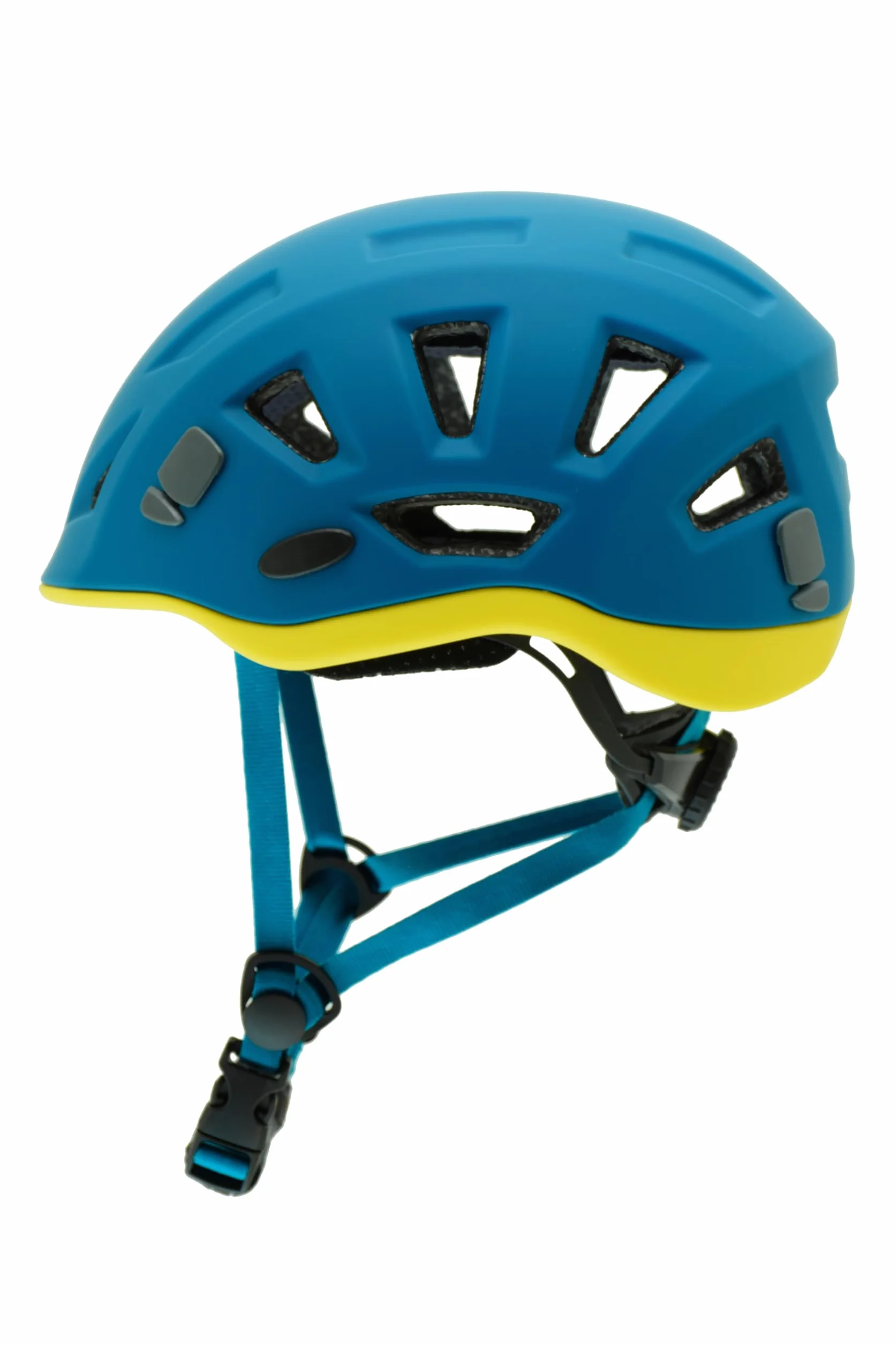 Kong. Leef. Casco da arrampicata e alpinismo. Ultra Leggero 230grammi. Casco di Sicurezza con Imbottitura interna. Omologato CE EN 12492. Taglia Unica. Regolabile 54-61cm