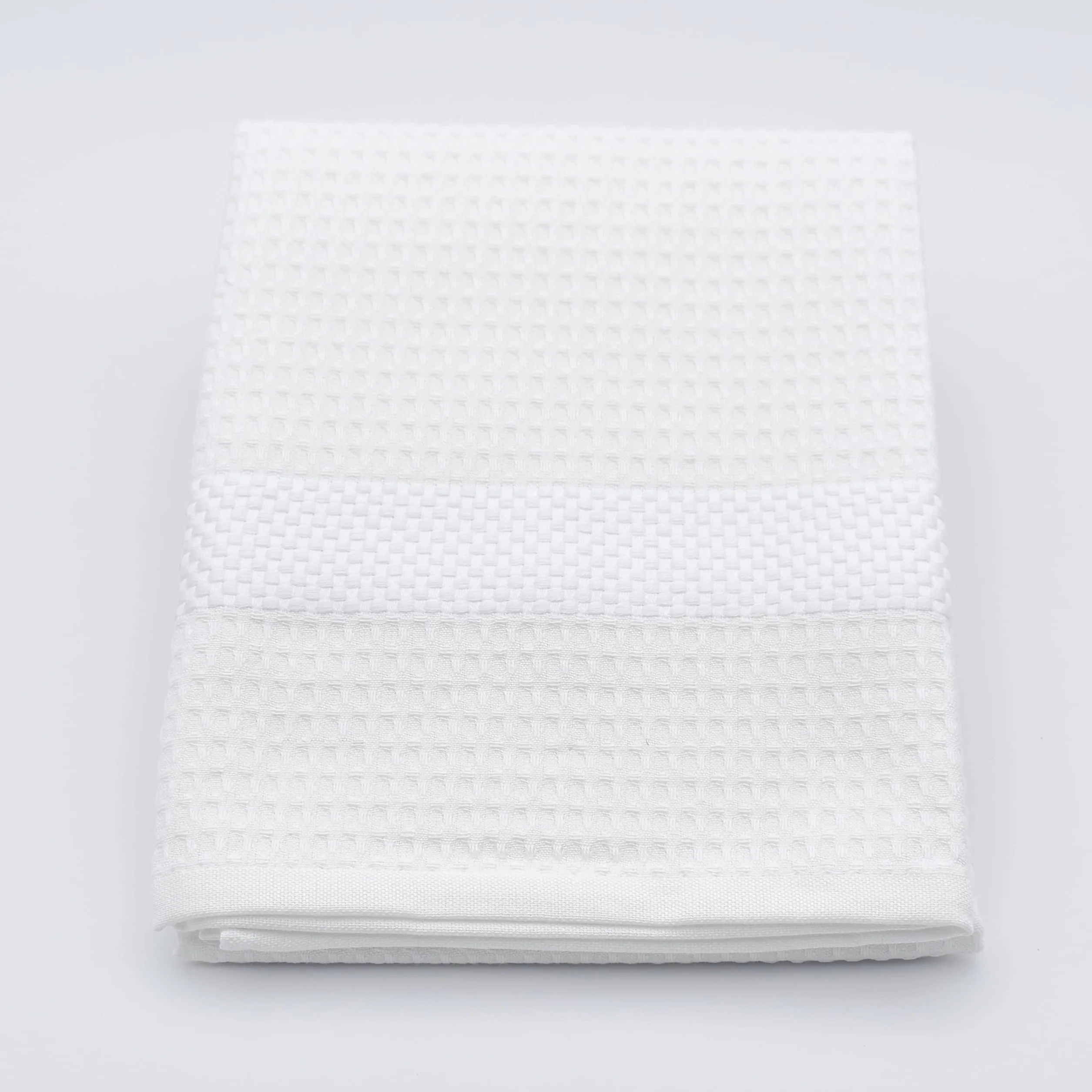 Gabel Asciugamani Golf Nido d ape Bianco Coppia 60x100 40x60