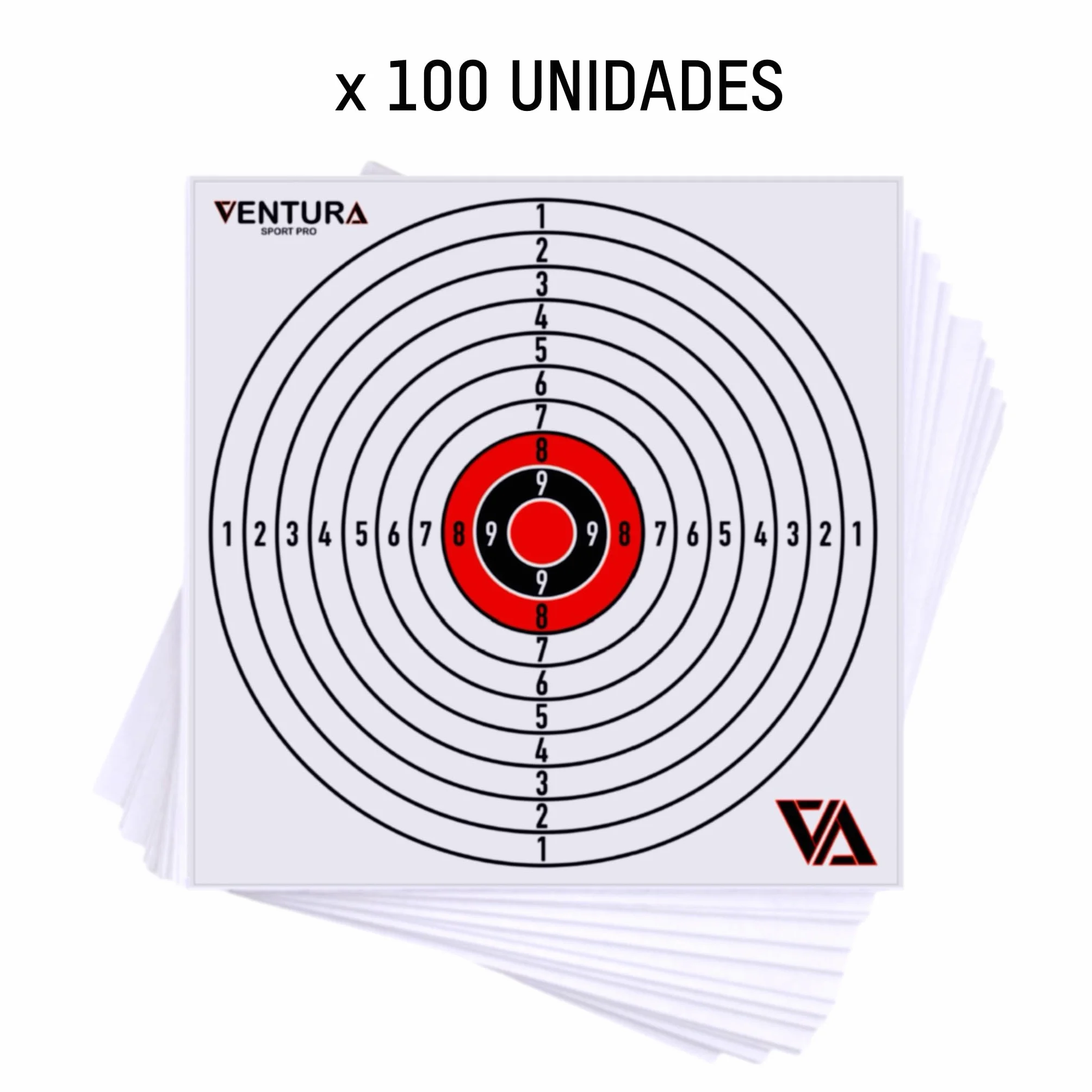Targhetta di Carta 100 Ricariche per Airsoft Aria Compressa Fionda