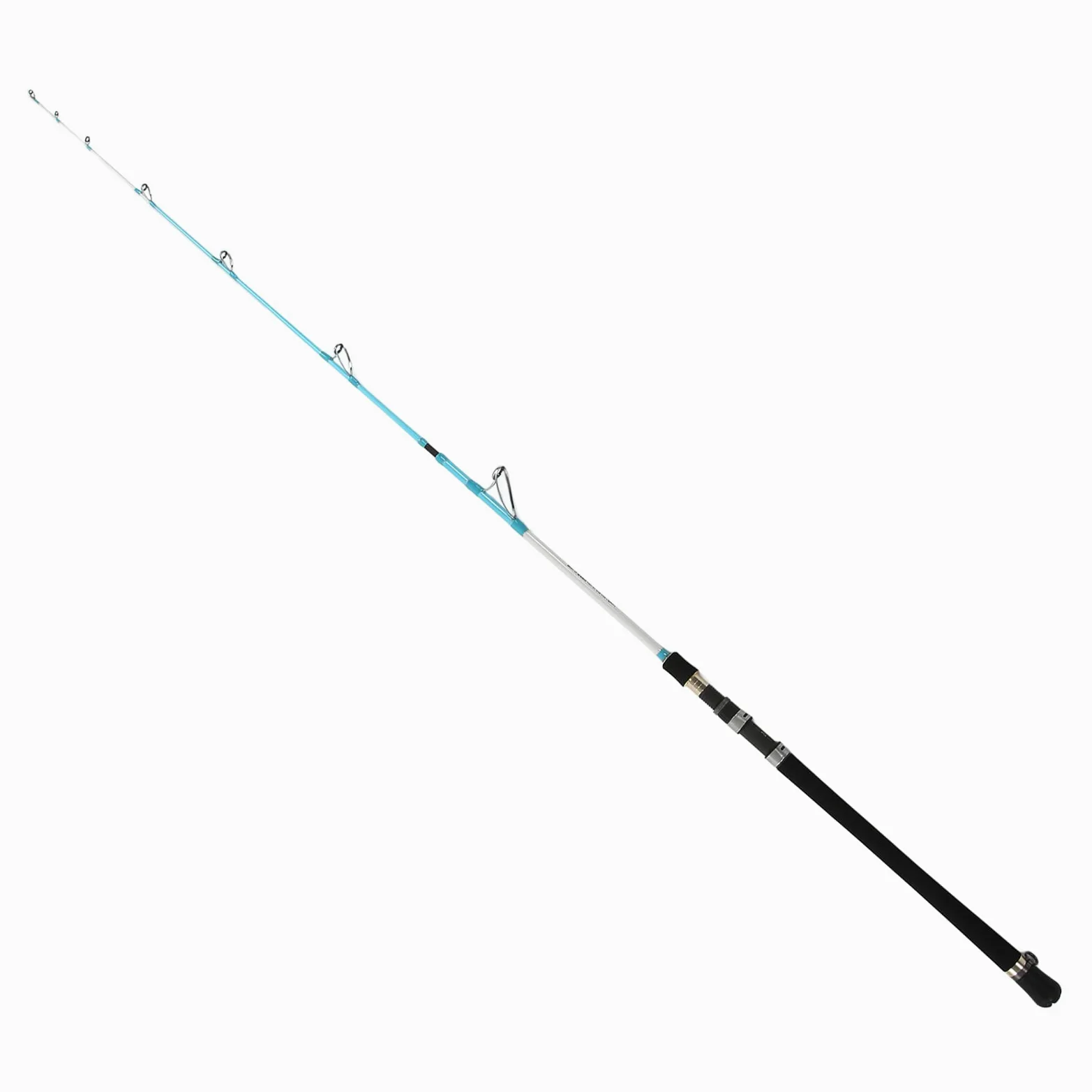 Bediffer Canna da Pesca Telescopica 2 Pezzi in Fibra di Carbonio Portatile per la Pesca in Mare Aperto