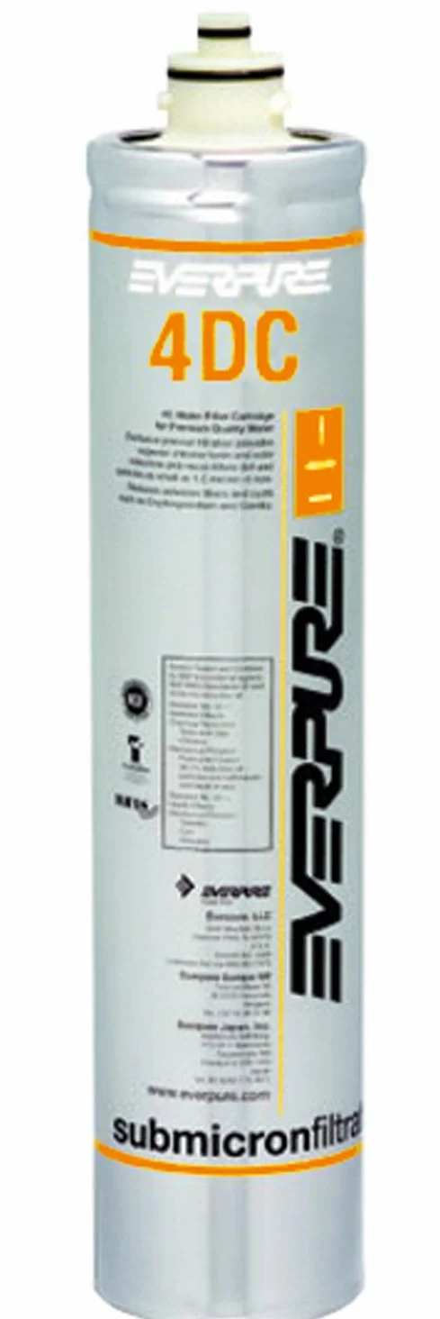 Everpure 4DC Depuratore Purificatore Acqua Ricambio Cartuccia Argentizzata