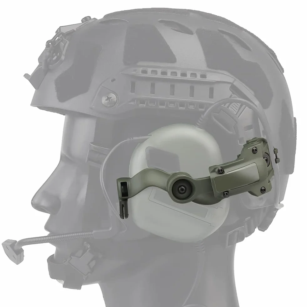 Adattatore per rotaia per casco rotante tattico multiangolo