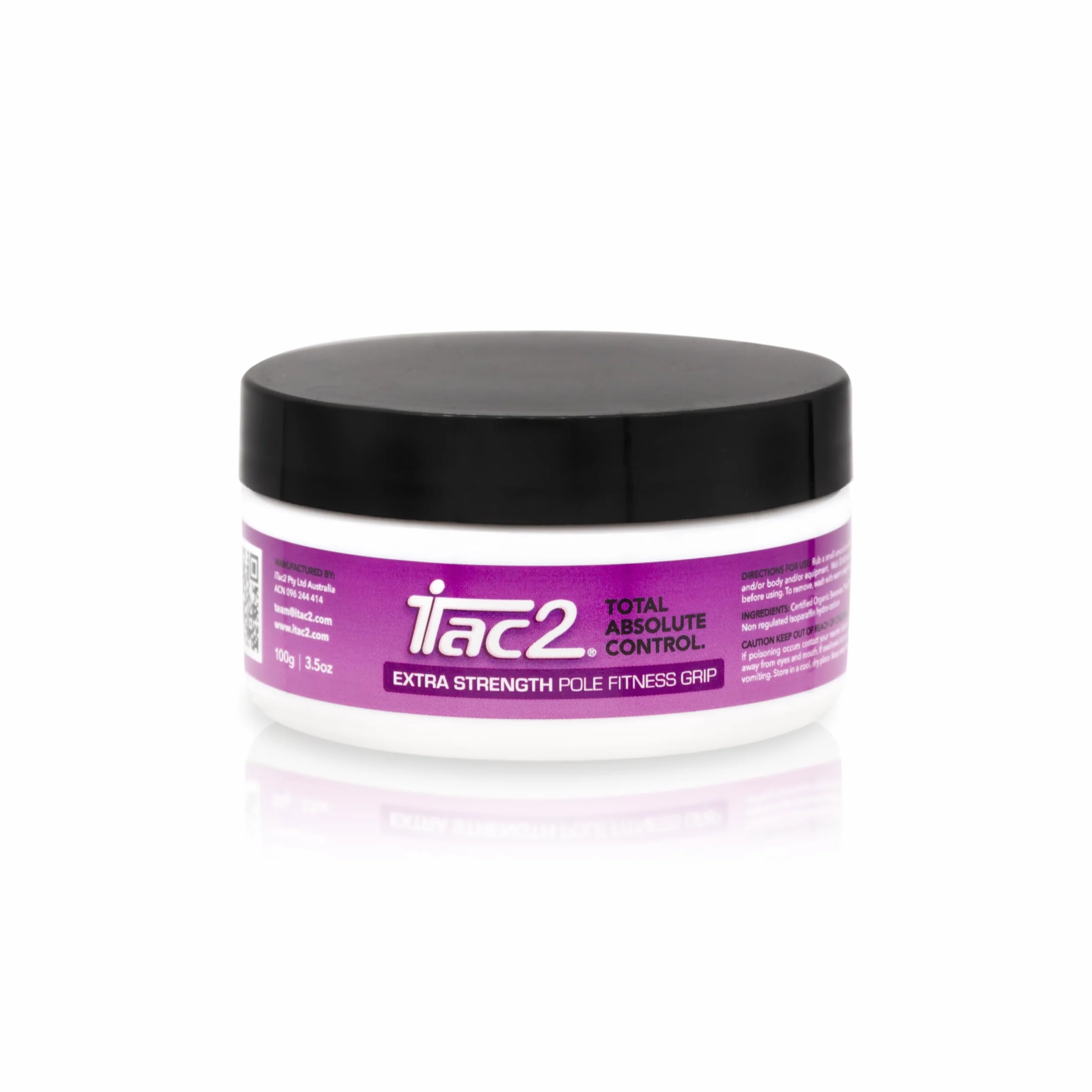 ITAC2® Cera d'api a lunga durata 100 g - Impugnatura extra resistente per pole dance, seta aerea e fitness