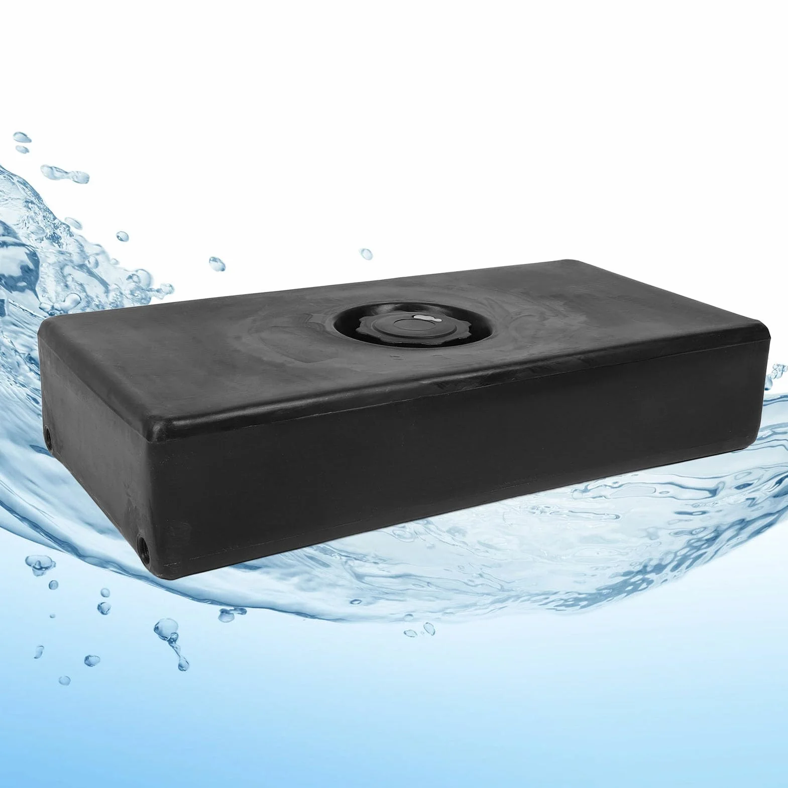 Serbatoio dell'Acqua 8 Galloni LLDPE Resistenza All'impatto per Rimorchi Campeggiatori Barche Yacht