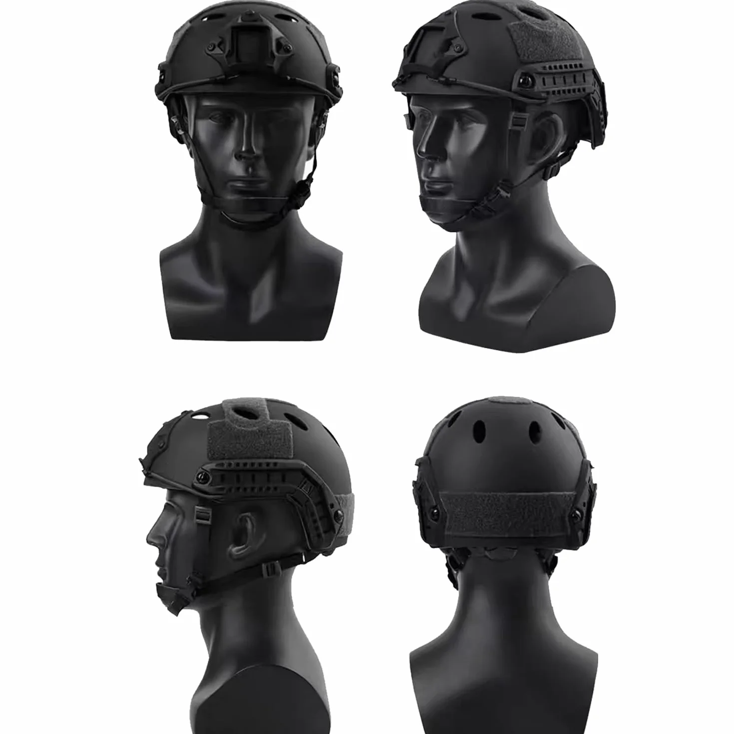 Tactical Helmet CS Airsoft SWAT Paintball Casco Protettivo con Occhiali