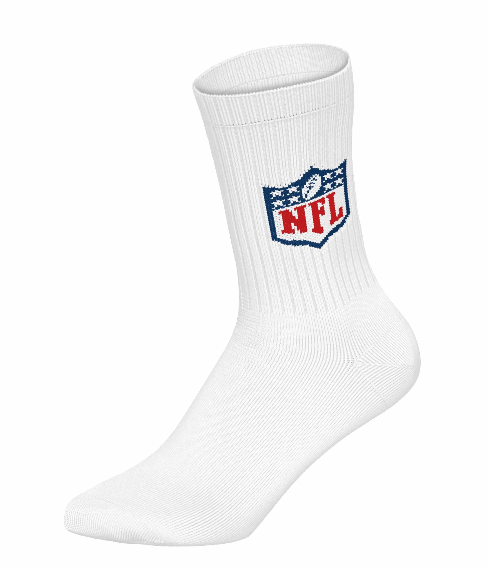 NFL Shield 6pk Crew Socks Calzini sportivi Unisex Adulto
