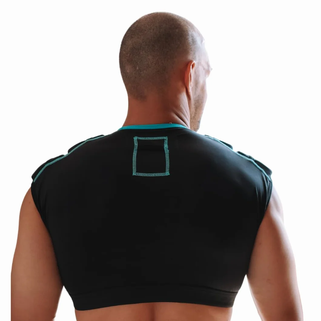 Propadz Gilet da rugby con protezioni spalle adulti – Approvato World Rugby, imbottiture gel modulari, protezione leggera traspirante