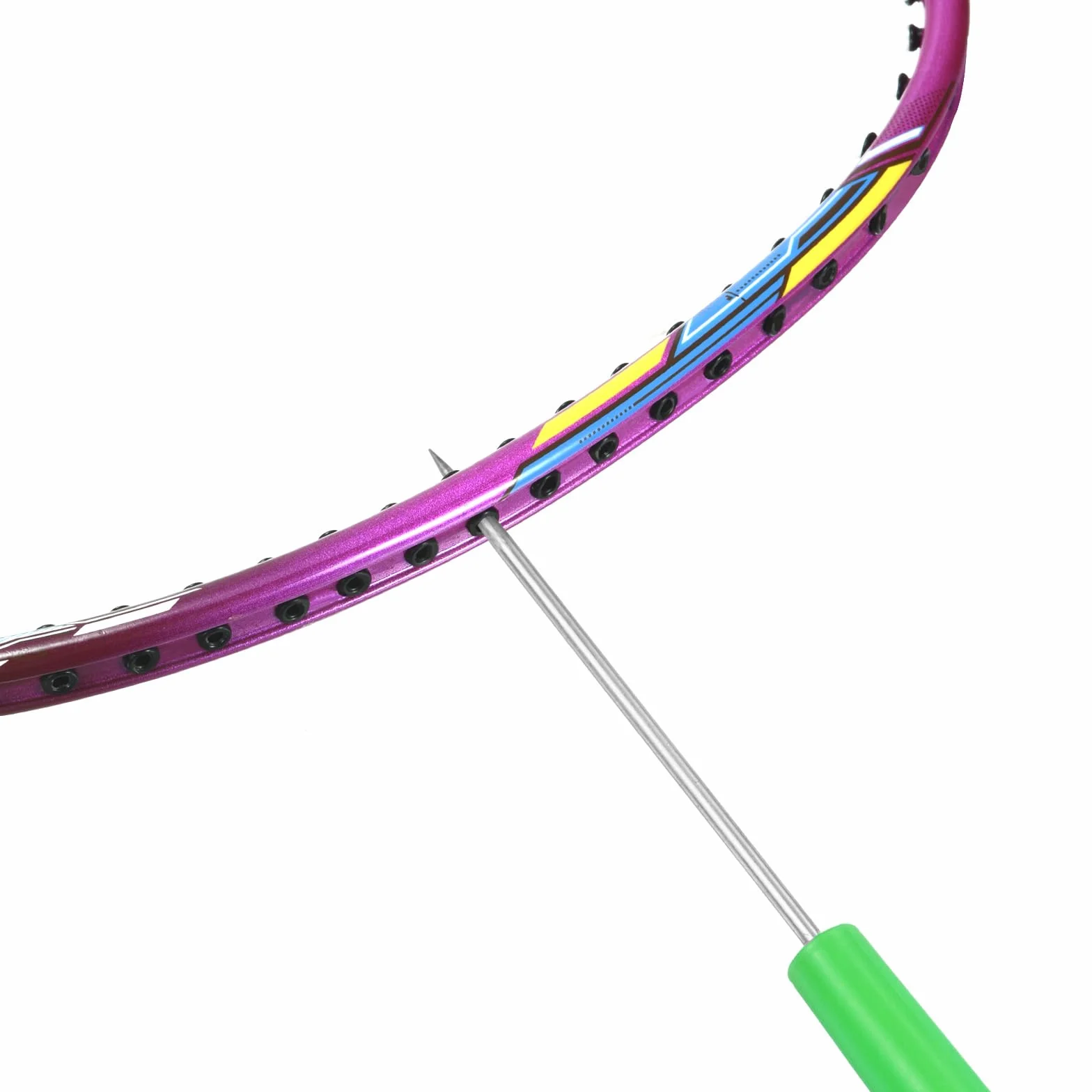 PATIKIL Badminton Racchetta Incordatura Punteruolo 3pz Tennis Racchetta Corda Dritto Punteruoli Guida Strumento Verde