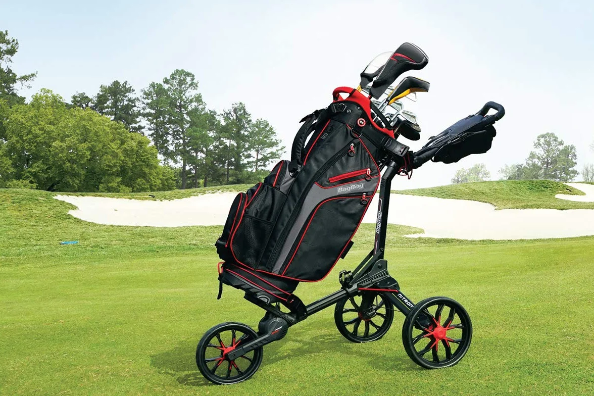 Bag Boy Nitron Trolley Carrello da golf a 3 ruote