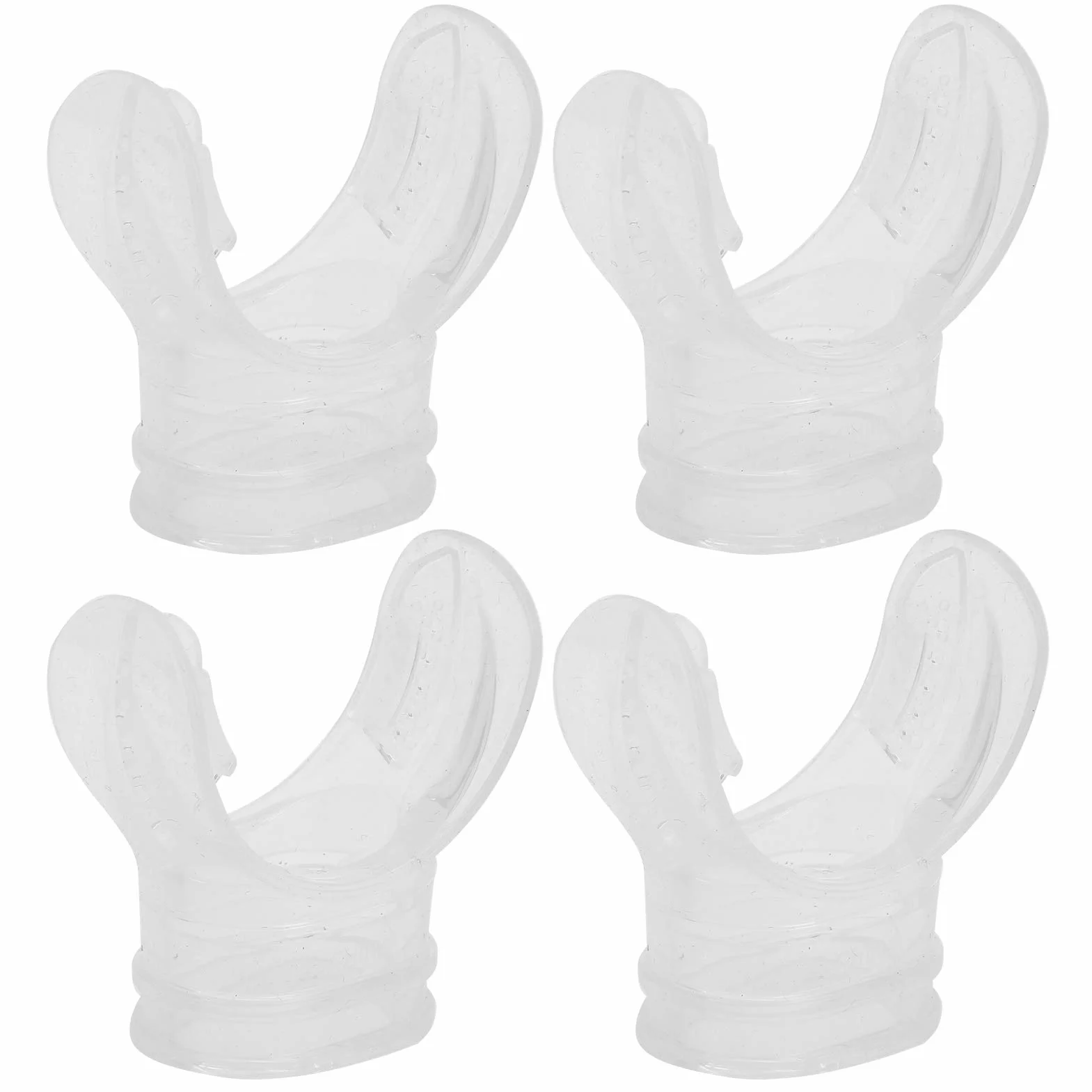 Boccaglio da immersione 4 pezzi, regolatore in silicone per snorkeling professionale