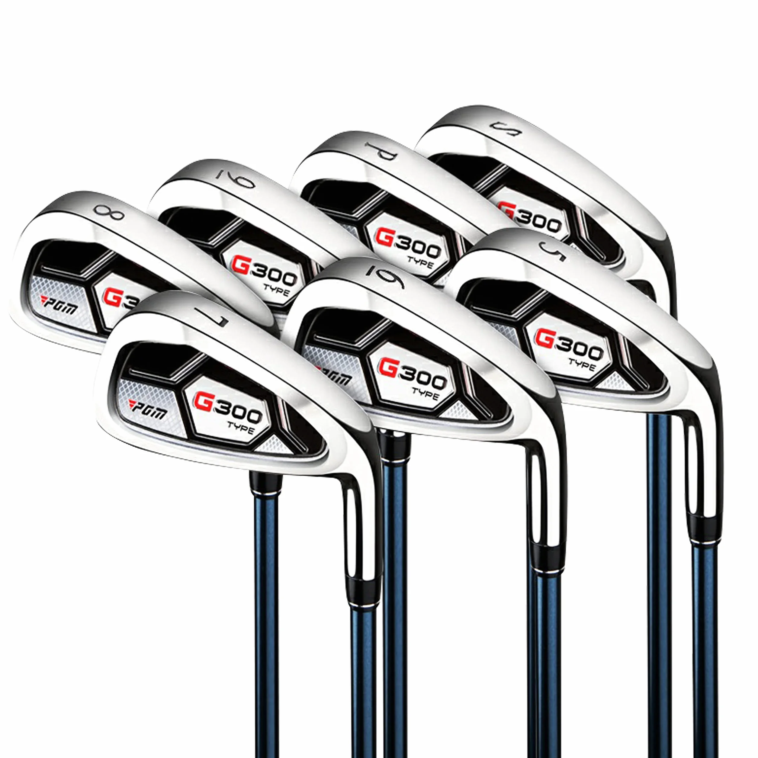 Zestaw mazze da golf męskie 12 sztuk tytan hybryd żelazo putter torba 5 headcover