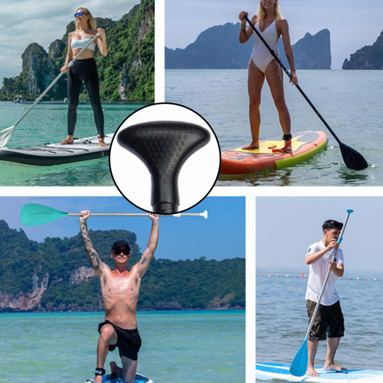 Maniglia a T per Paddle Board in PE Antiscivolo Impugnatura Surf