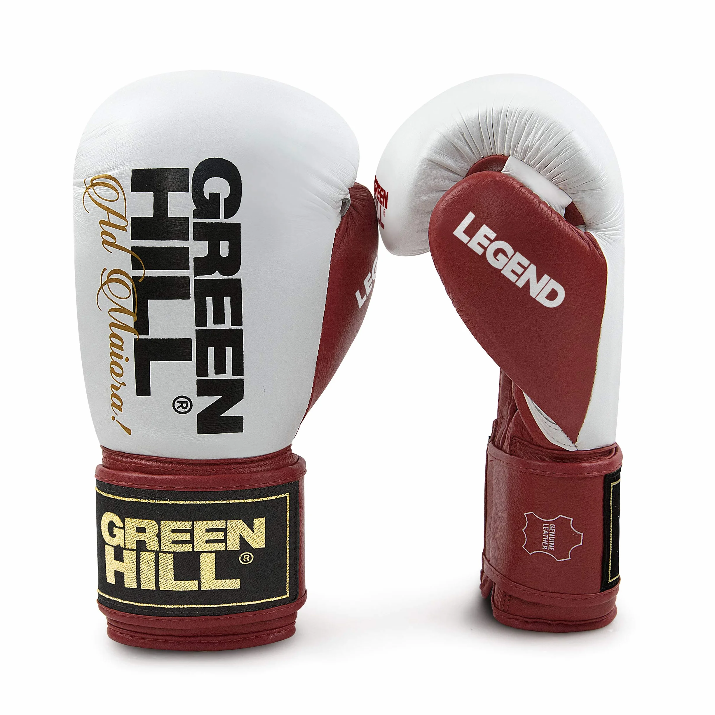 Green Hill Legend Guanti da Boxe Pelle Pugilato