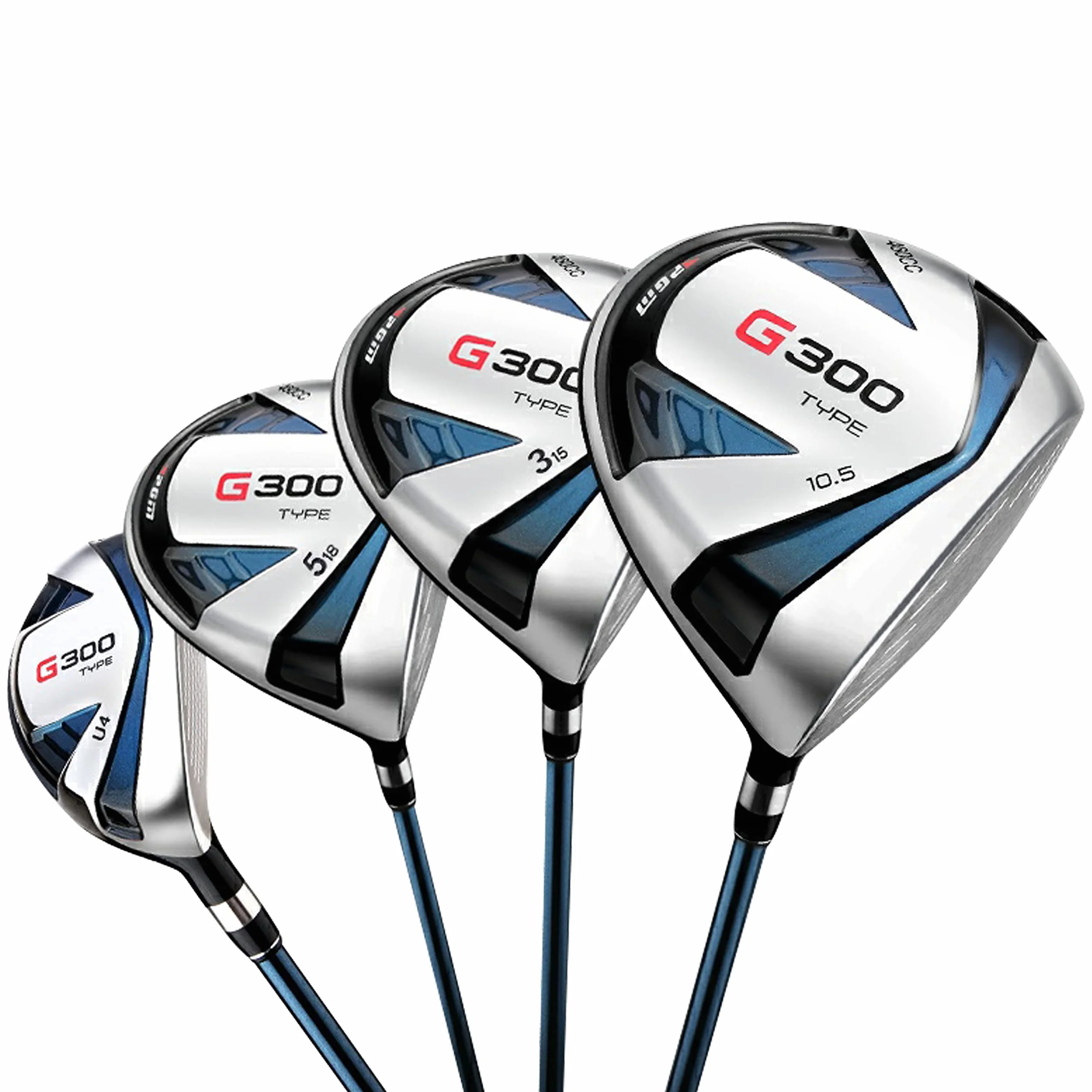 Zestaw mazze da golf męskie 12 sztuk tytan hybryd żelazo putter torba 5 headcover