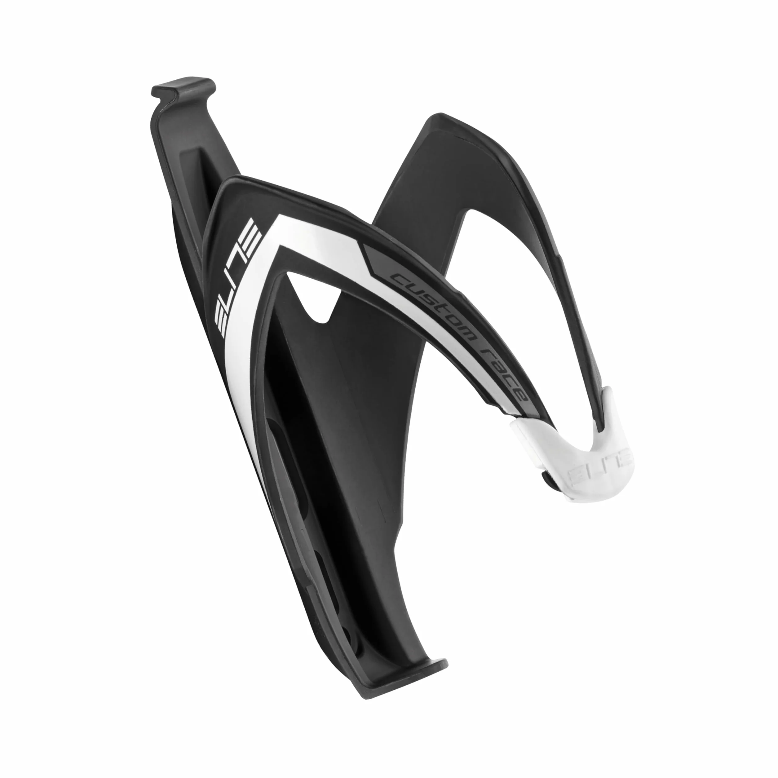 Elite Porta Borraccia Custom Race Bianco Logo Rosso