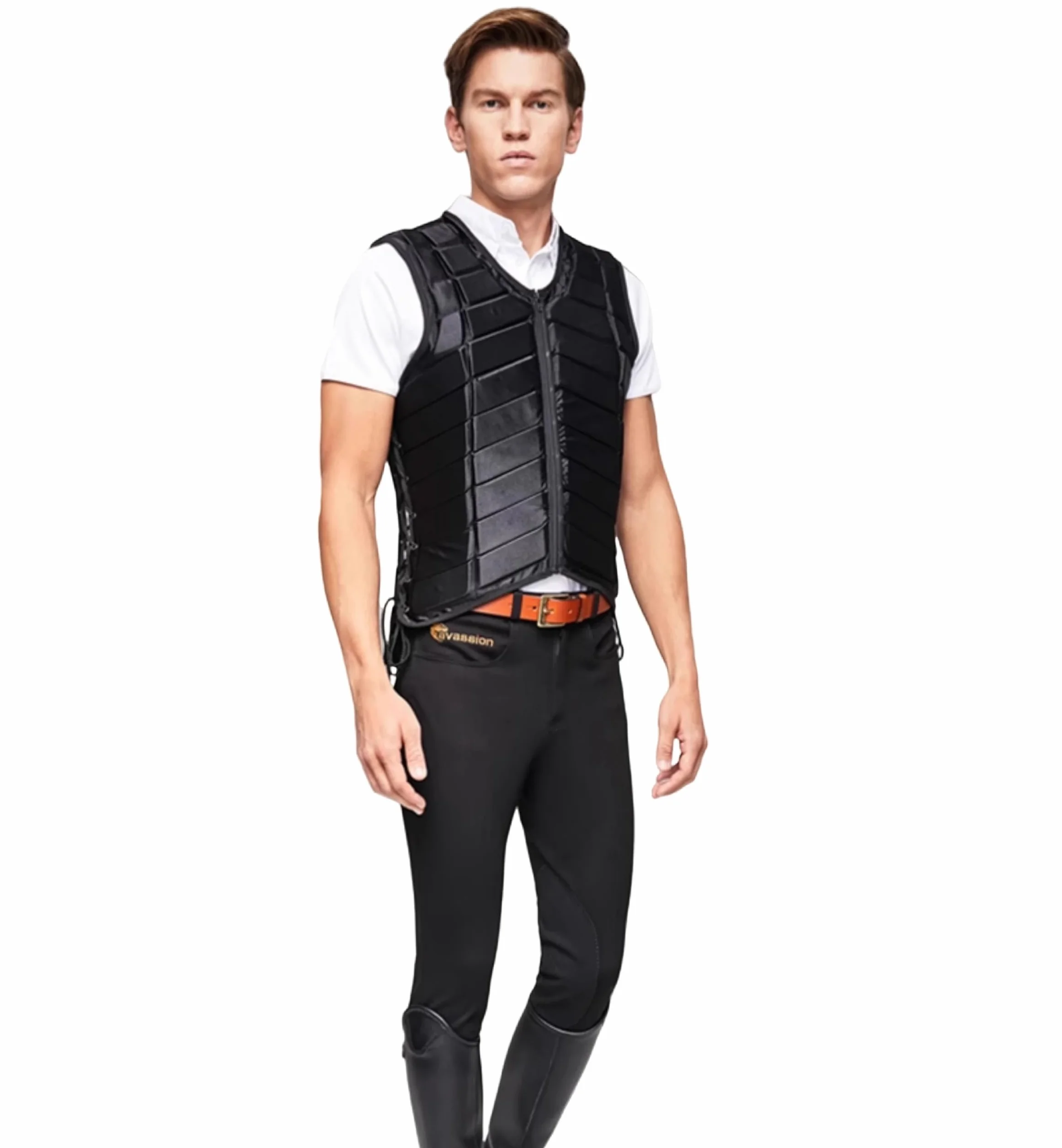TentHome Gilet da equitazione professionale in EVA imbottito gilet di sicurezza gilet di protezione per sport equestri per bambini e adulti