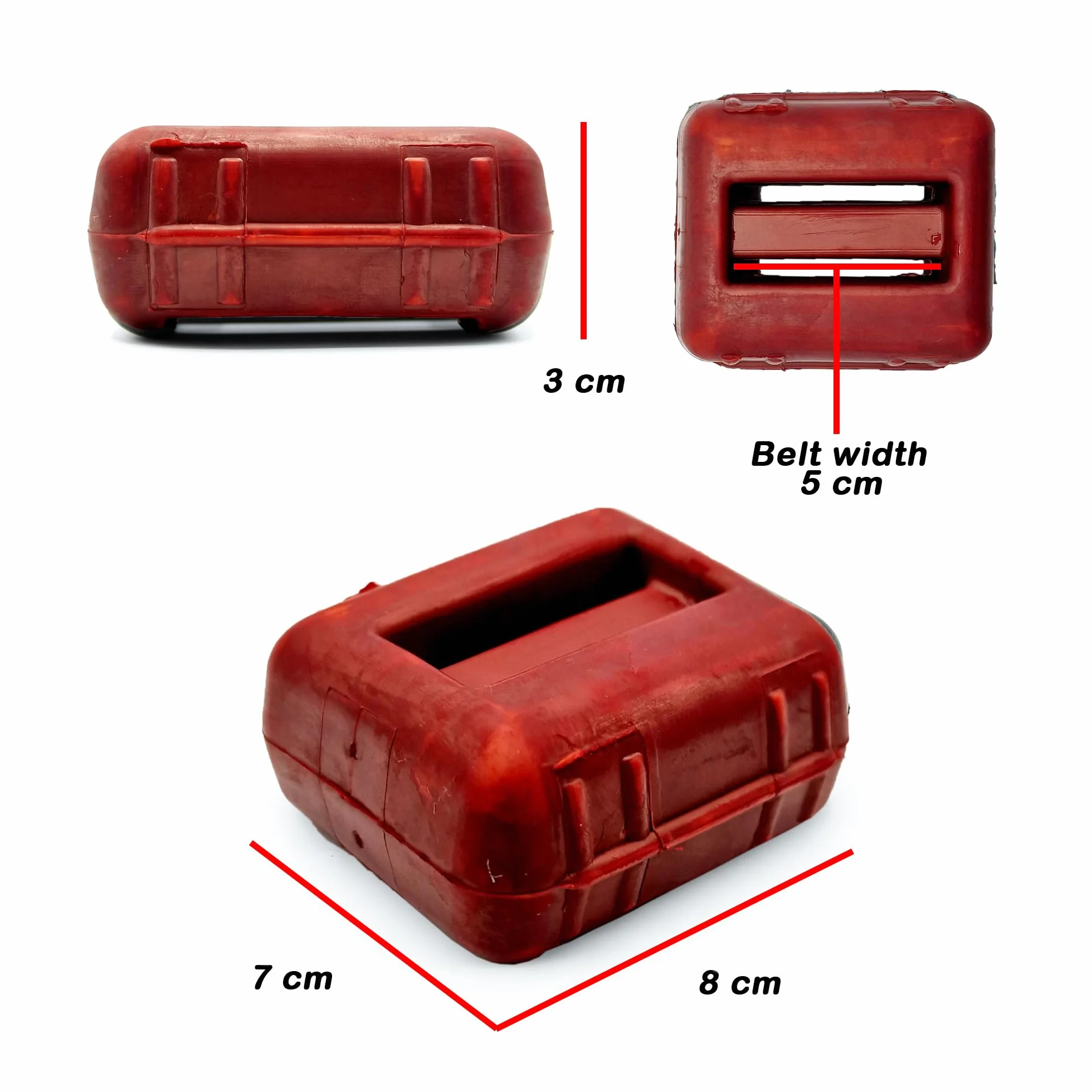 NAMAKA® Piombo Sub plastificato Rosso per Immersioni da kg 1 - 7 Pezzi