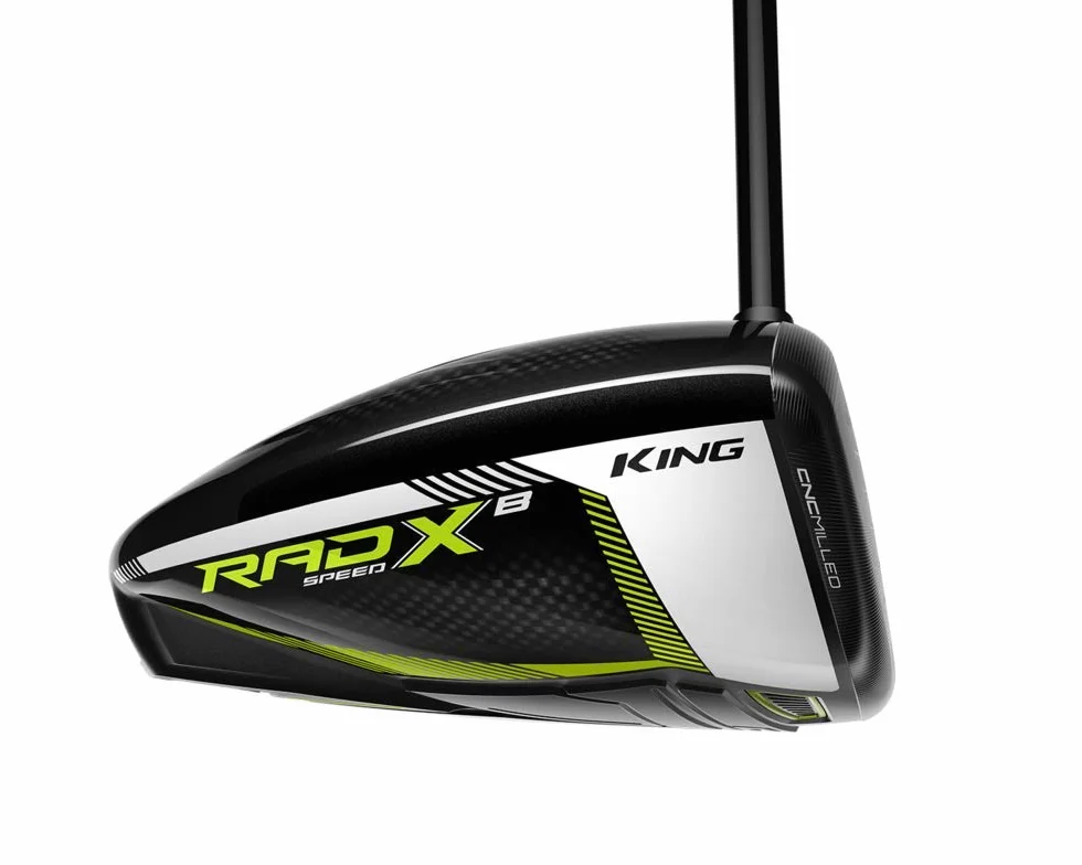 Cobra Golf 2021 Radspeed XB Driver Gloss Black-Turbo Yellow Project X Hzrdus Rdx Blue Stiff Flex 9