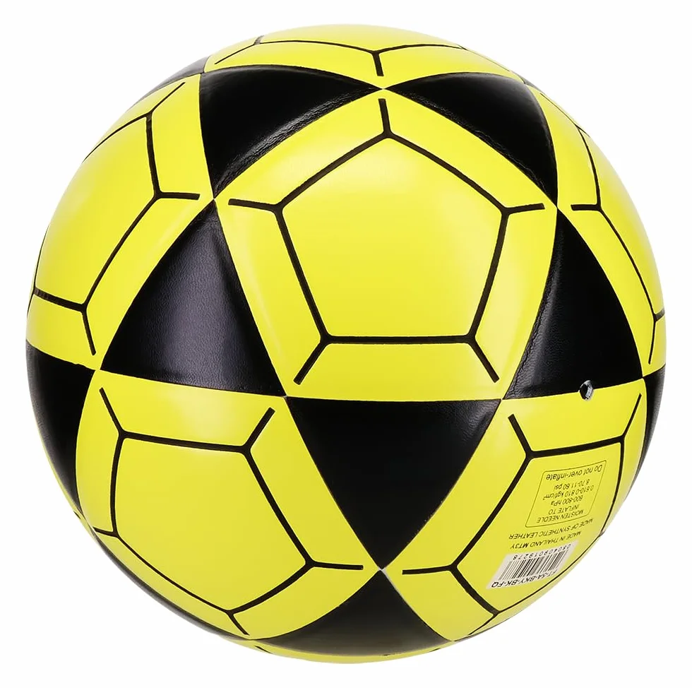 MIKASA FT5 Goal Master Pallone da calcio nero/giallo taglia 5