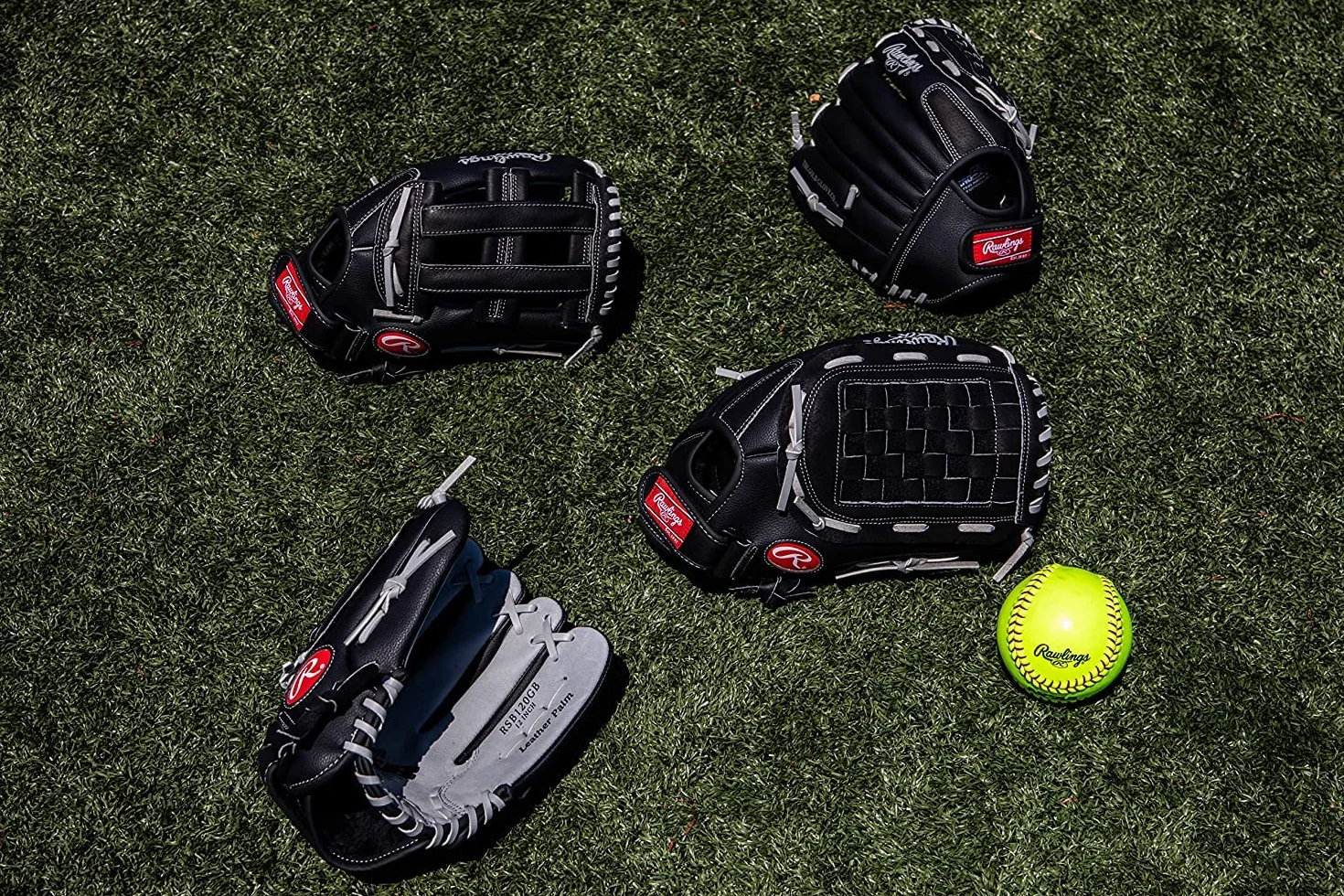 Rawlings Guanti da softball RSB per adulti
