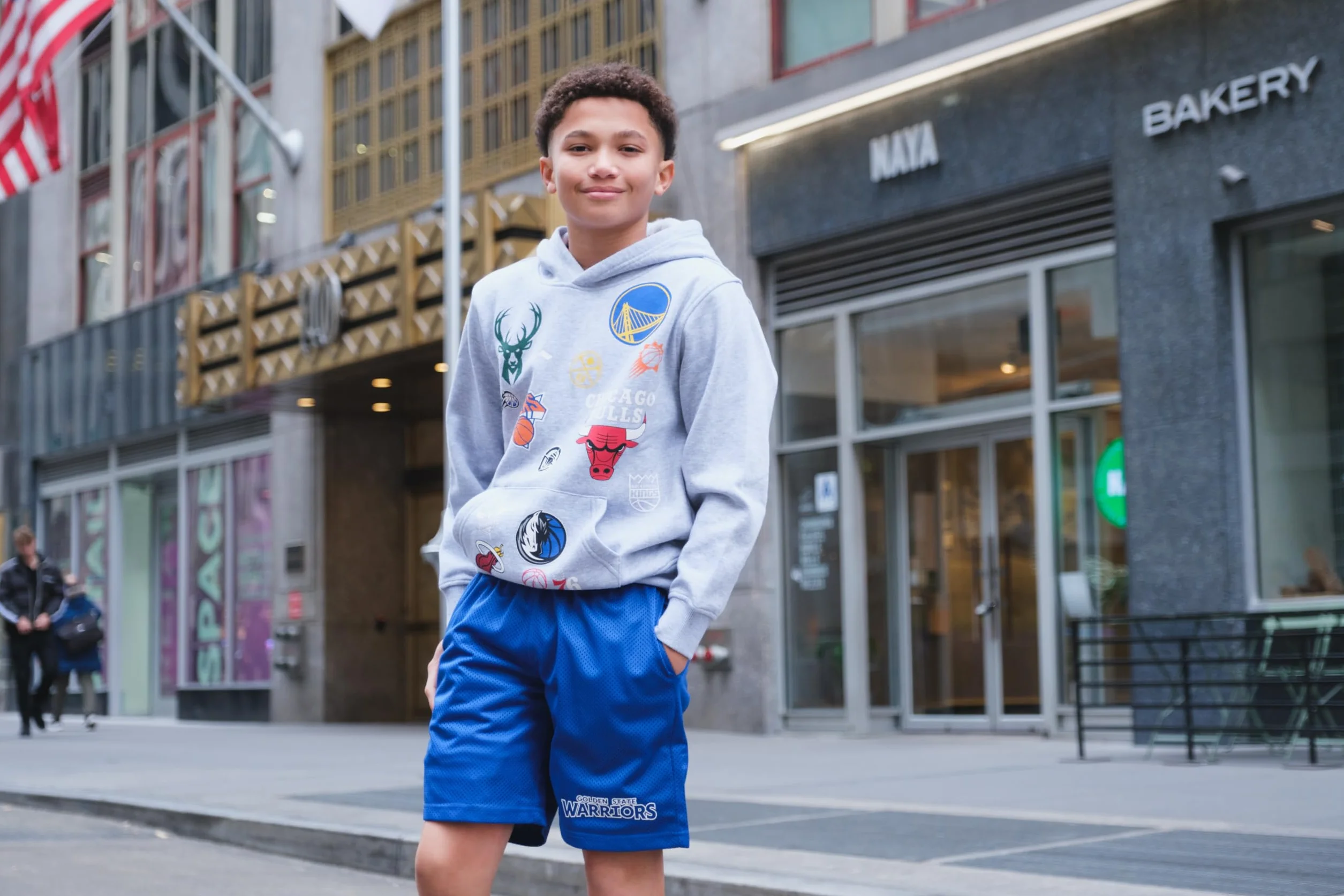 NBA Official Ultra Game Set di 2 Pantaloncini da Basket per Ragazzi