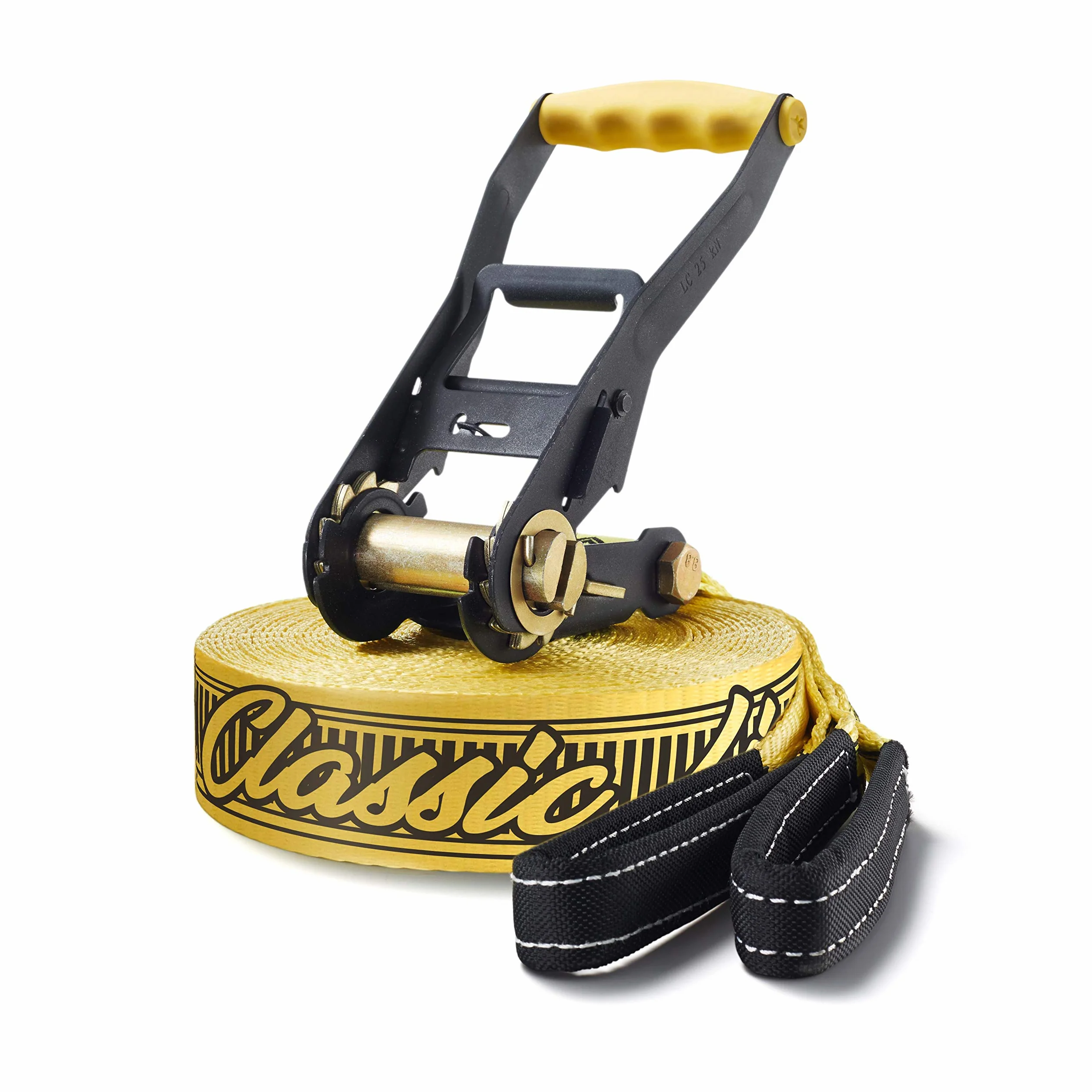 Gibbon Slacklines Classic zestaw slackline 15 m giallo