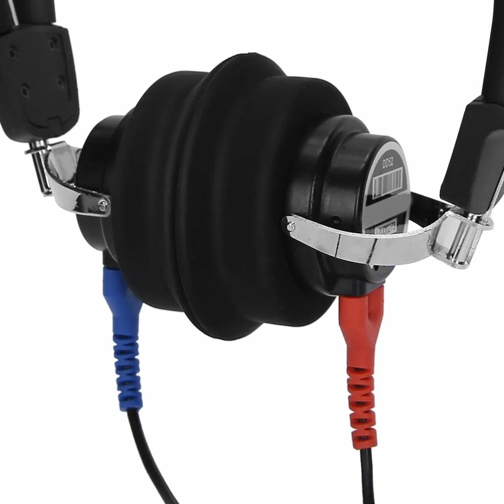 Audiometro Cuffie Tester Dell'udito Digitale Alta Sensibilità Per Audiologi Conduzione Aerea