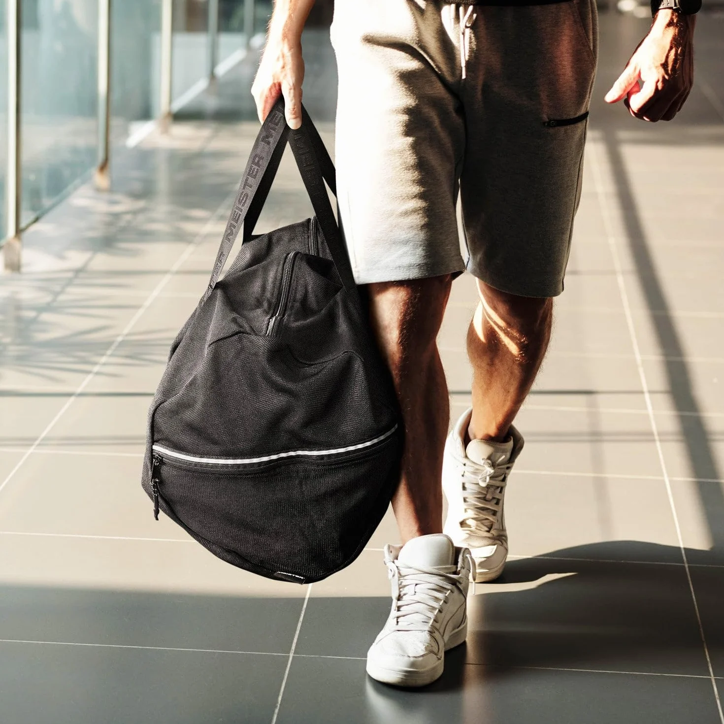 Meister Borsa sportiva in rete traspirante