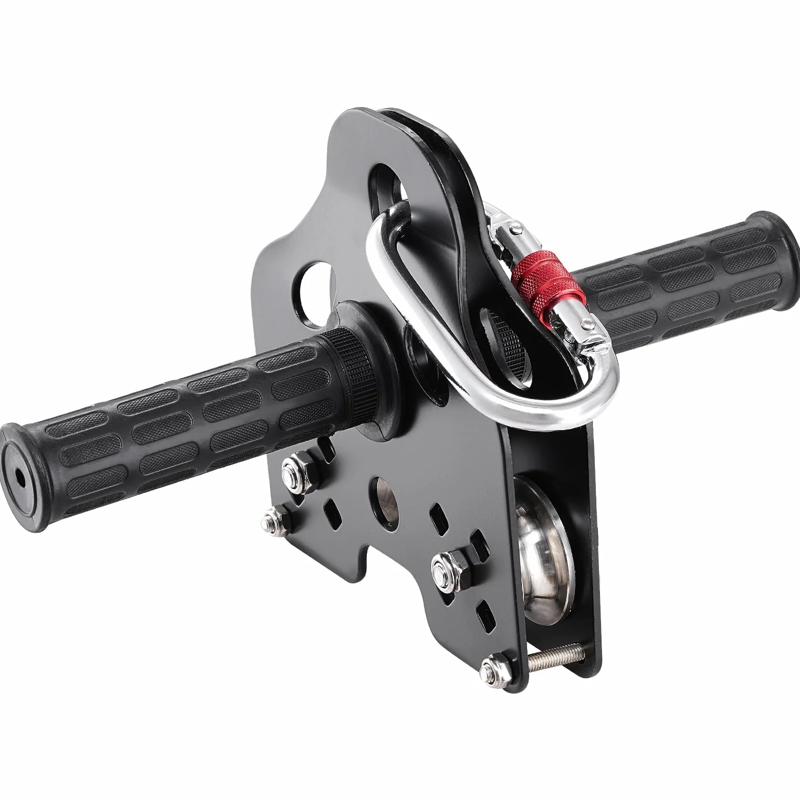 VEVOR Kit Teleferica Zipline 24,38 m Giardino Cortile Parco Corda Scivolo Corrimano Seduta Carico Max 149 kg