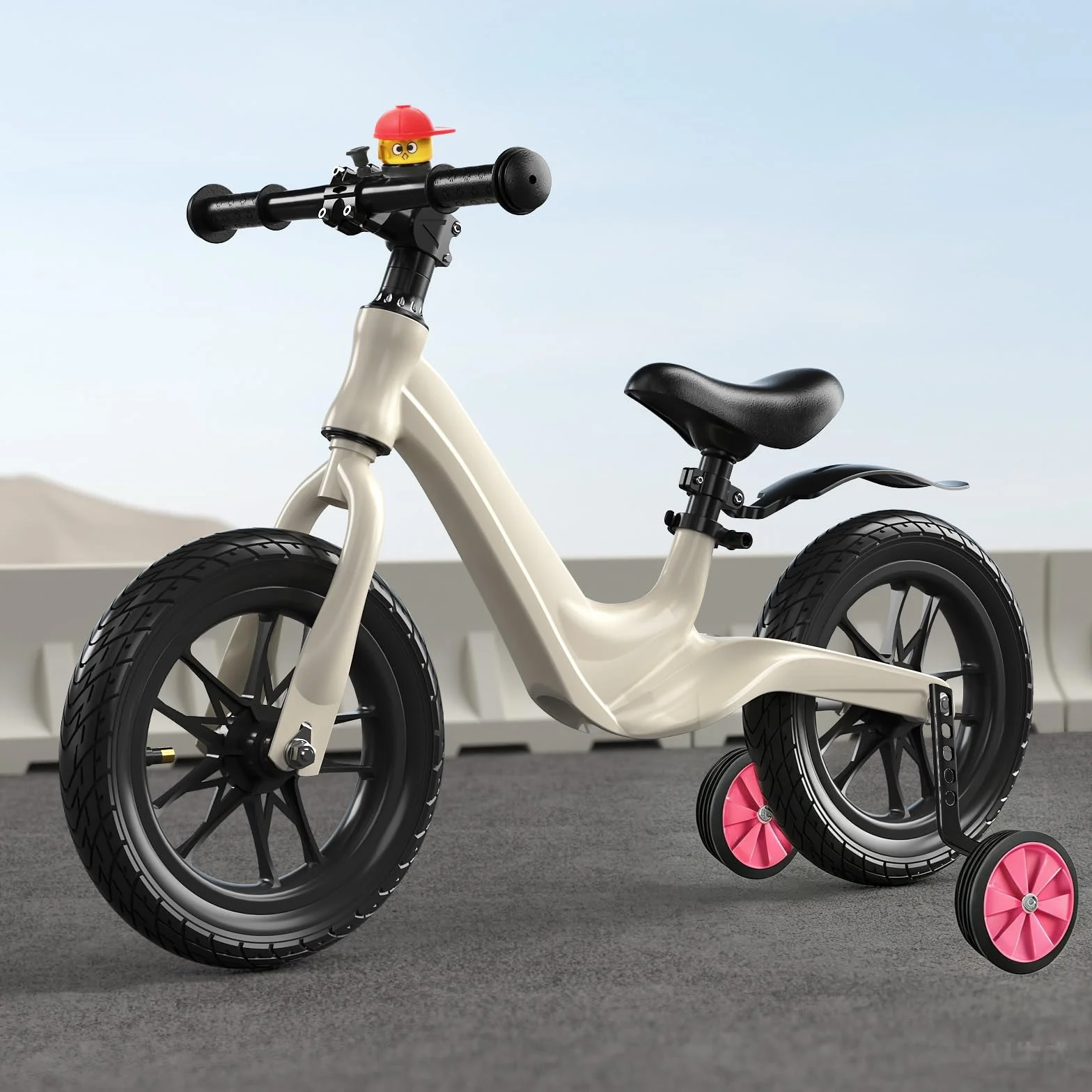 Ruote di Supporto Regolabili per Biciclette 12-20 Pollici