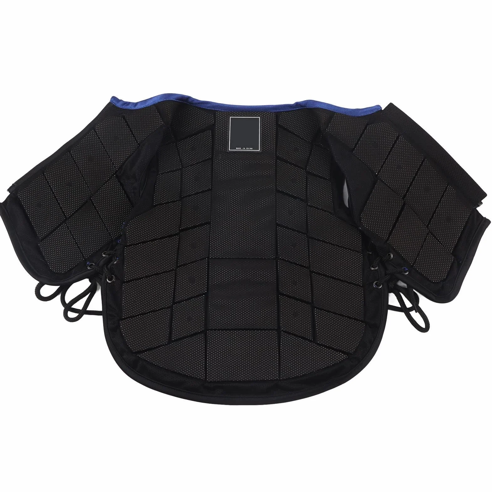 Cyrank Gilet Equestre per Bambini, Gilet Protettivo Equestre Imbottito in Schiuma di Nylon