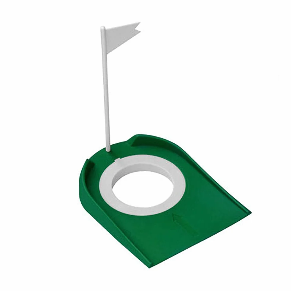 Tazze da Golf 2 PCS Buca da Golf Putting Practice Flag Putt Training Hole per Uomo Donna Bambini Indoor Outdoor