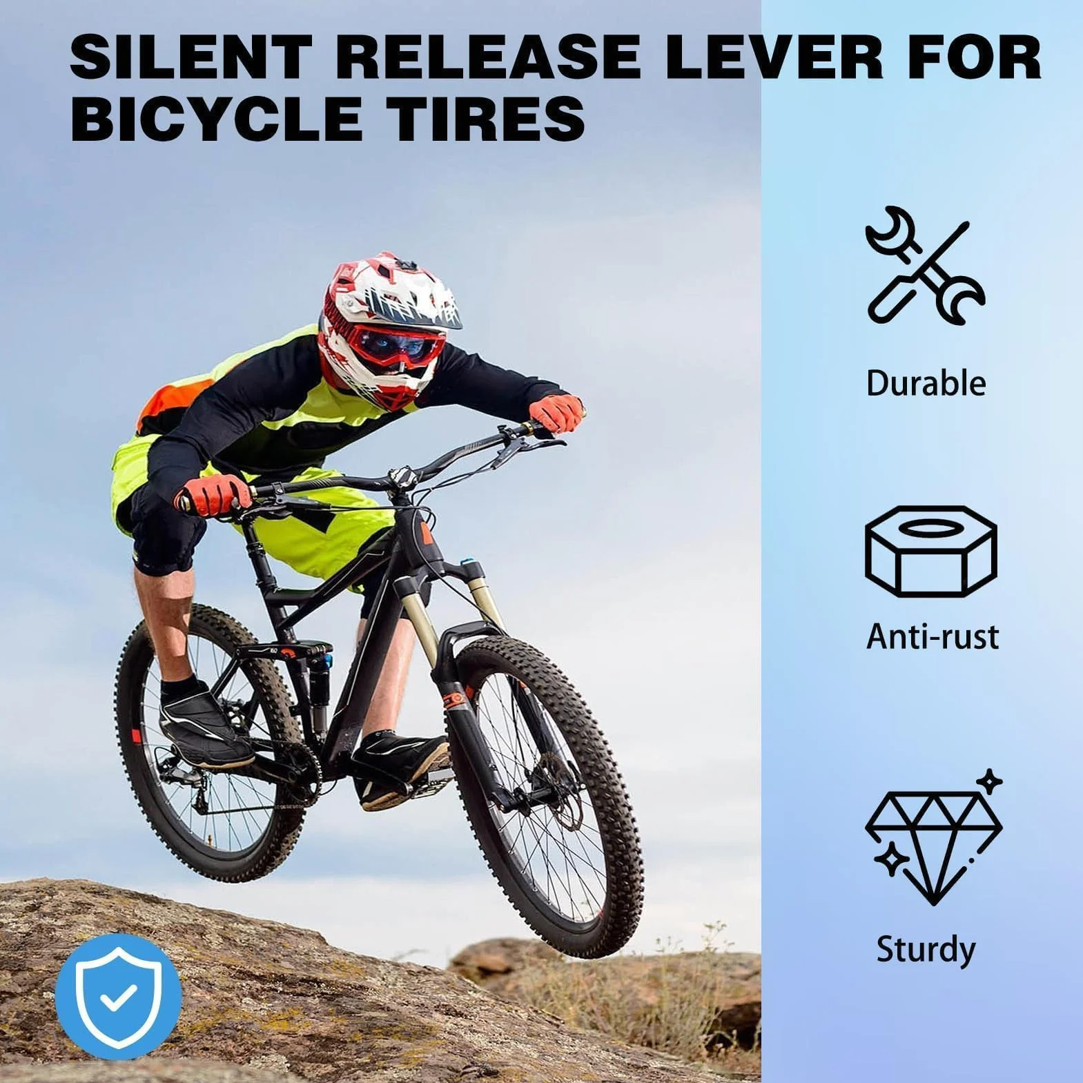 Tappo Perno Ruota Bici Sganci Rapidi Antifurto Lega Alluminio Compatibili MTB Bici Strada Trekking Sgancio Rapido Mozzo Ruota Anteriore