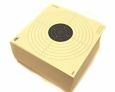 Bersaglio Kruger cartone cm 17x17 numerato aria compressa