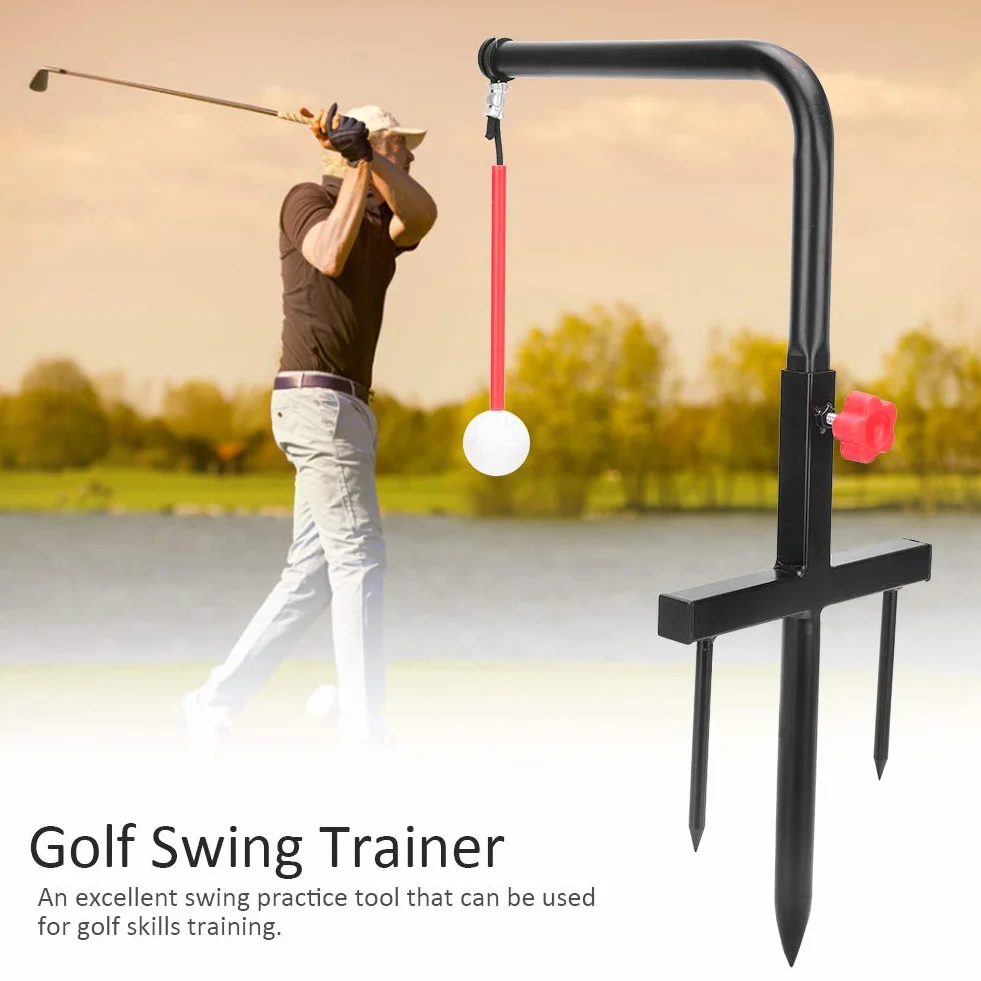 RiToEasysports Swing Trainer Swing Groover Allenamento Pallina da Colpire Strumento Pratica