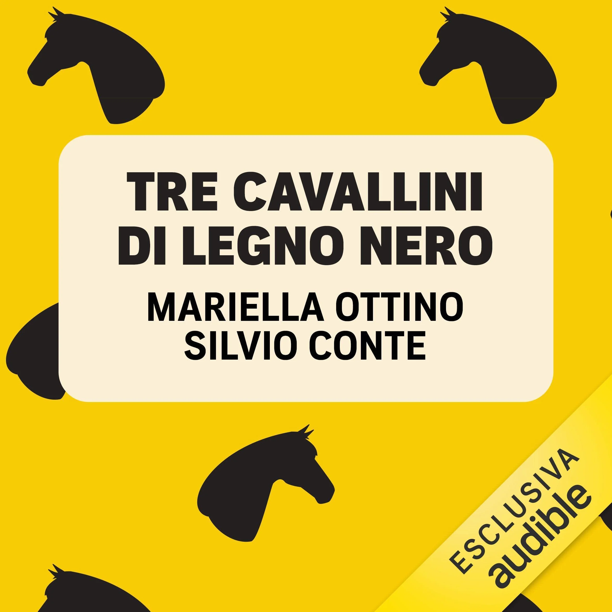Cavallini di legno nero
