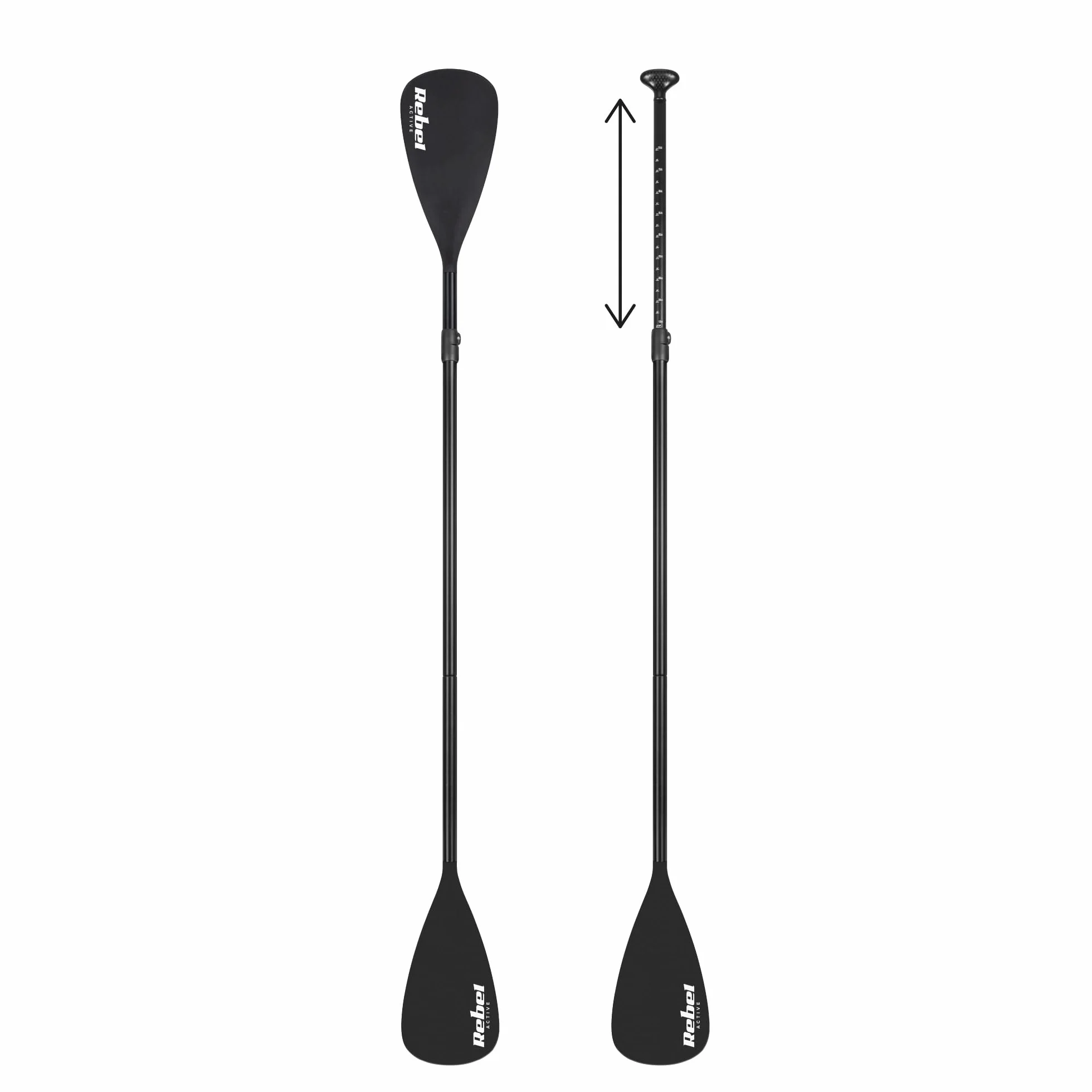 Rebel Electro Tavola da SUP gonfiata 335 cm con sedile, zaino e pompa a pagaia RBA-4507-WH