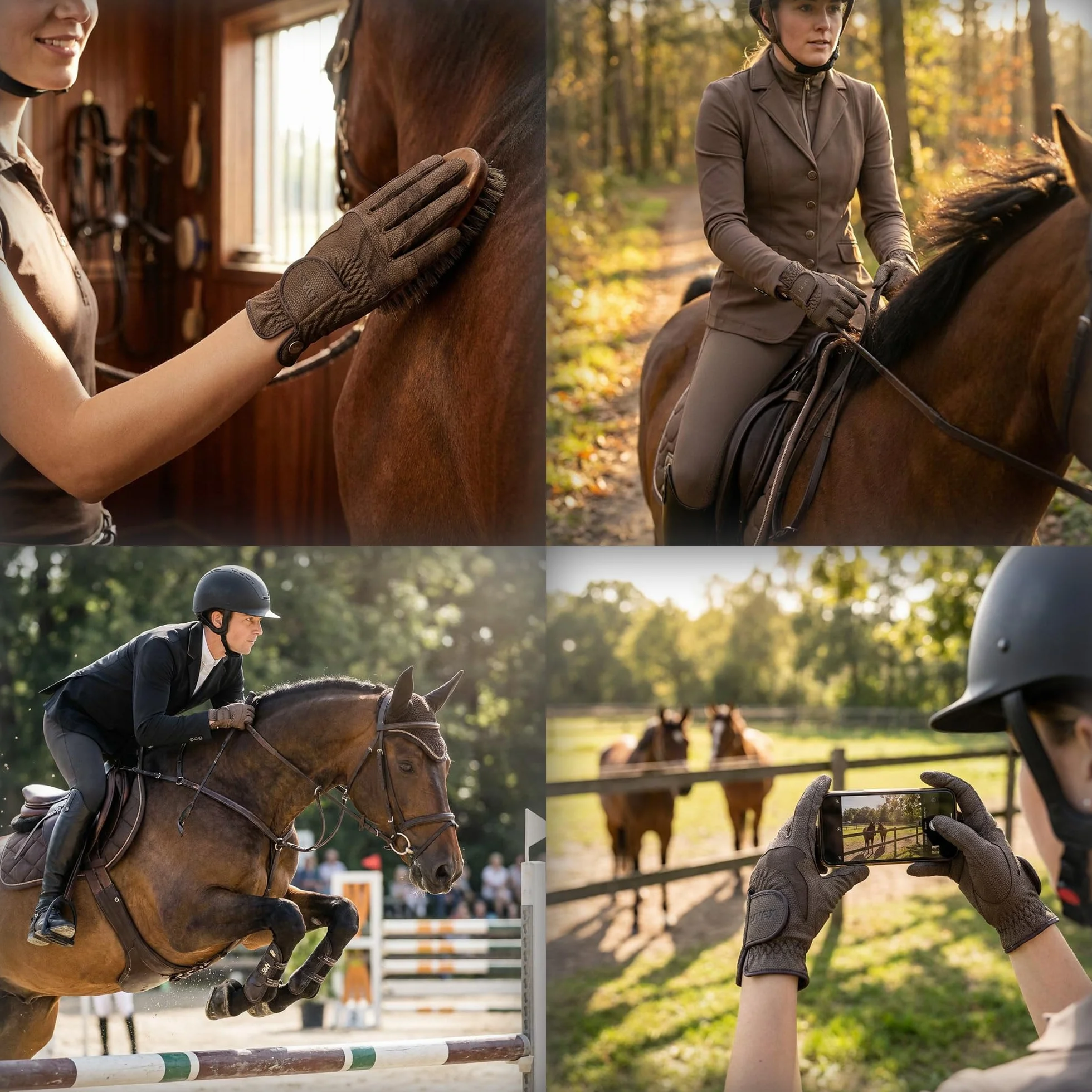 Uvex Performance Guanti da Equitazione Donna 1 x 2