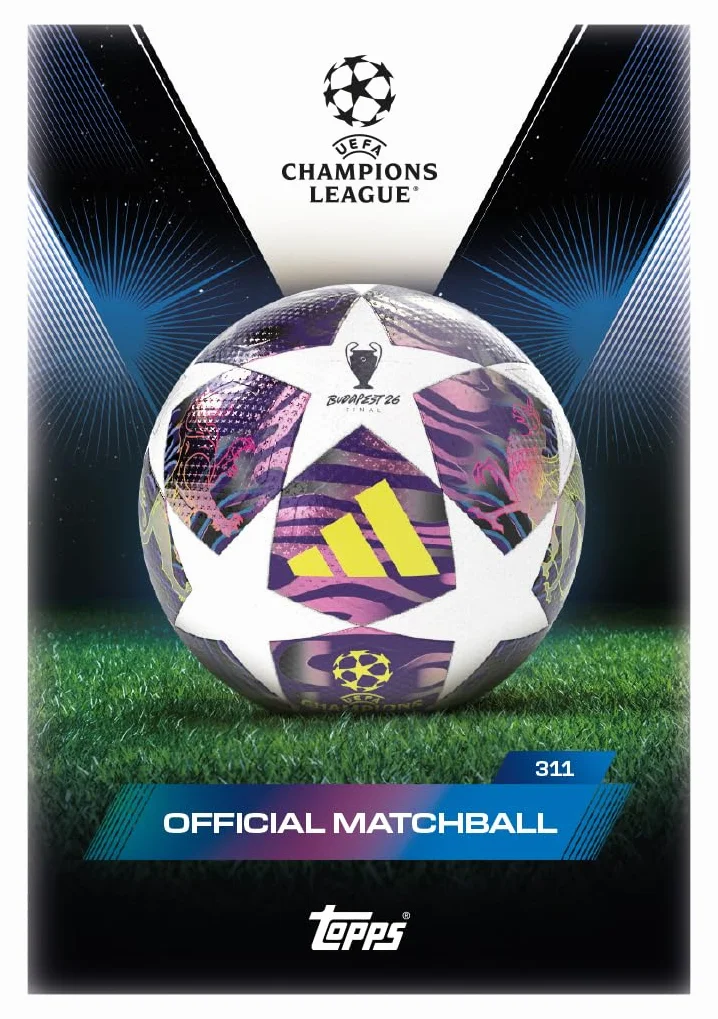 Topps UCC Match Attax Extra 2026 Mega Tin Blitzballers 48 kart 3 karty Blitzballers LE
