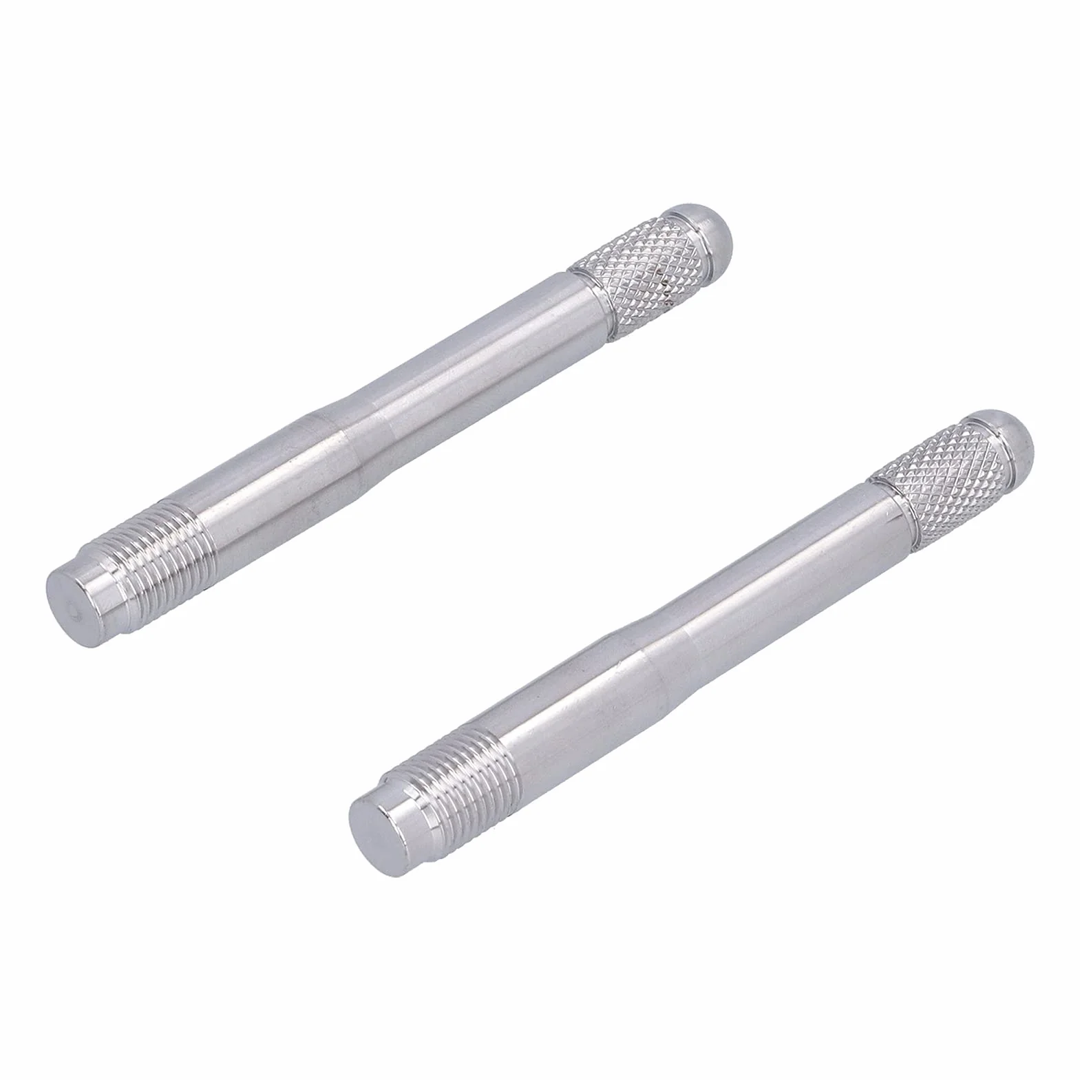2 Pezzi M14 X, 2 Pezzi Guida di Montaggio Perni di Allineamento Perno Ruota 1,5 Pin Gancio M14 Filettatura Ruota in Acciaio Inox Perno Strumento,