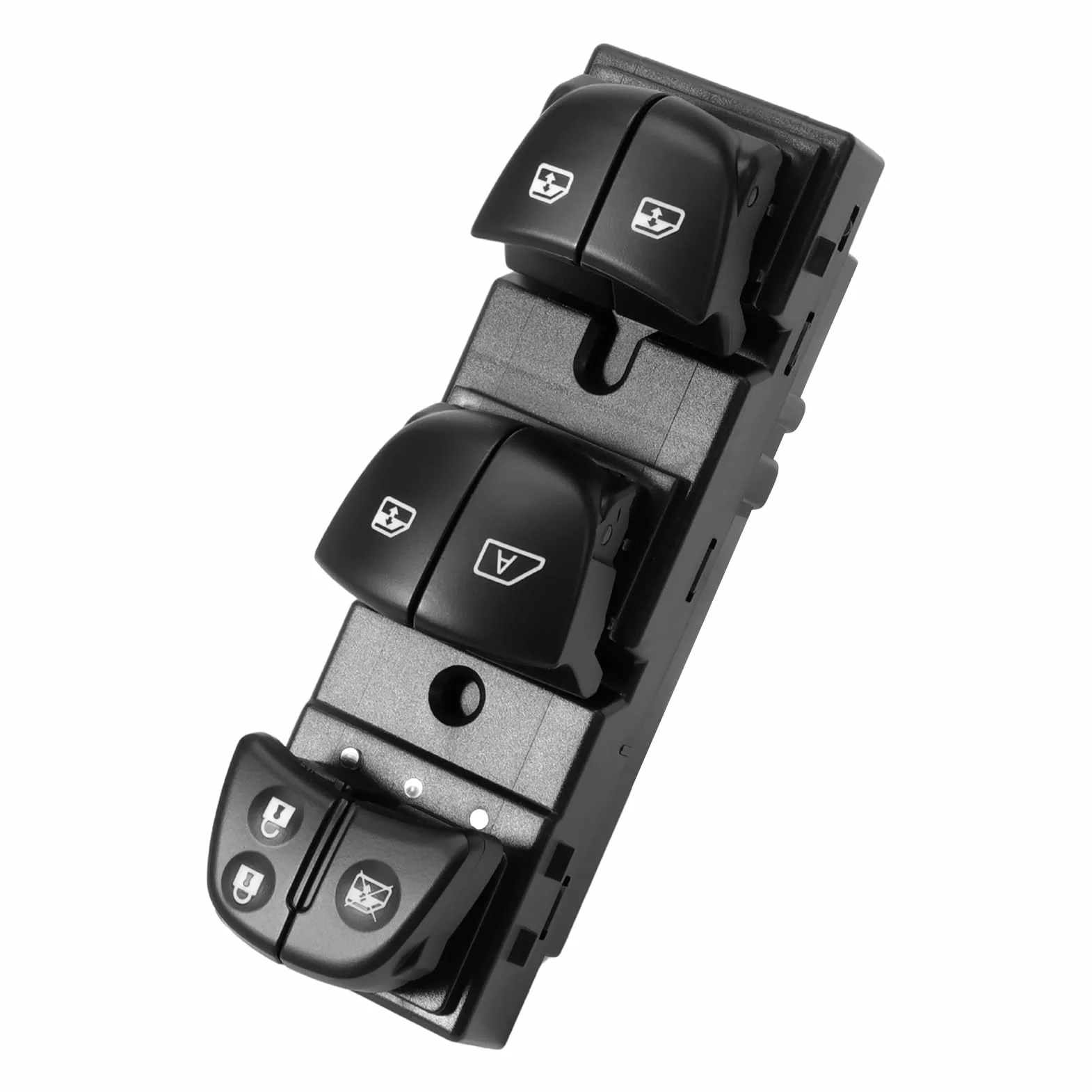GRACEGALAXY Interruttore Alzacristalli Elettrico Pulsantiera Alzacristalli per Kadjar 2015-2021 25401-1766R 254011766R lato conducente 19 pin