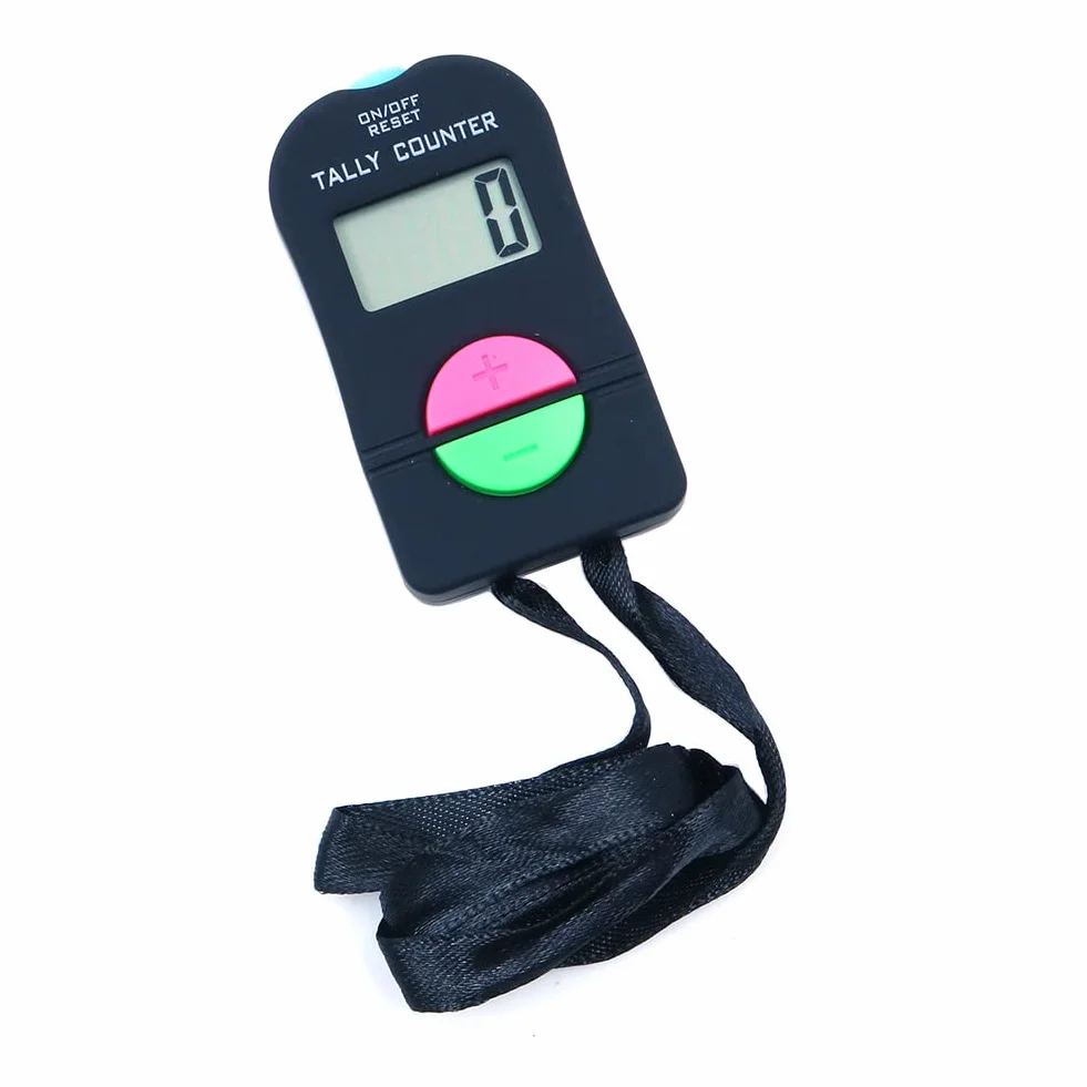Contatore manuale palmare elettronico DollaTek, funzione addizione sottrazione, contatore digitale piccolo per sport