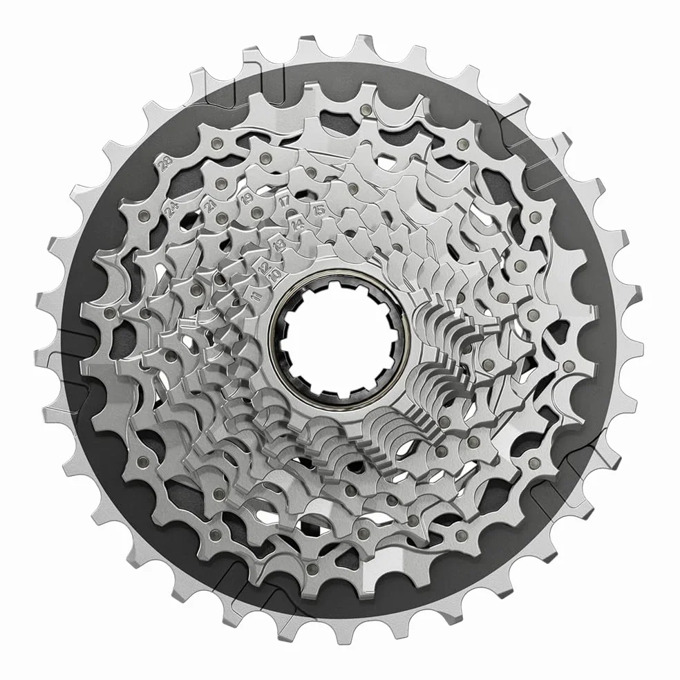 Sram Force XG-1270 Cassette - 12-Speed, Silver, for XDR Driver Body, E1