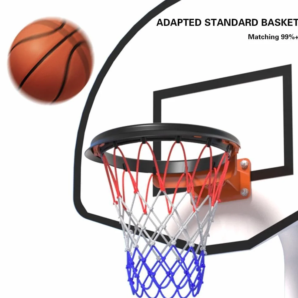 Rete da basket portatile resistente facile da installare e lanciare 2024
