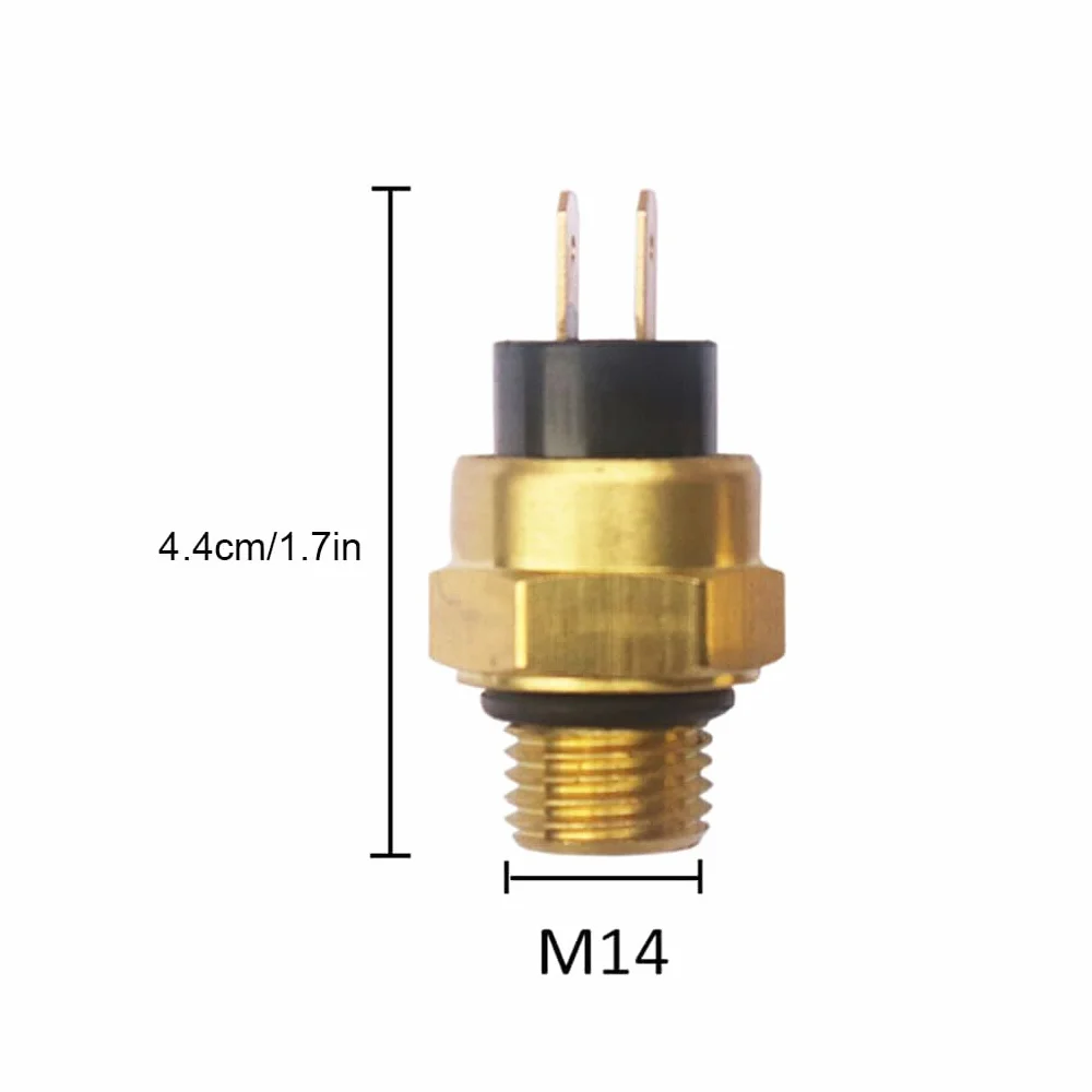 Interruttore termico ventola radiatore 85℃ rame M14x1.5 per FE501 FE250 FE350