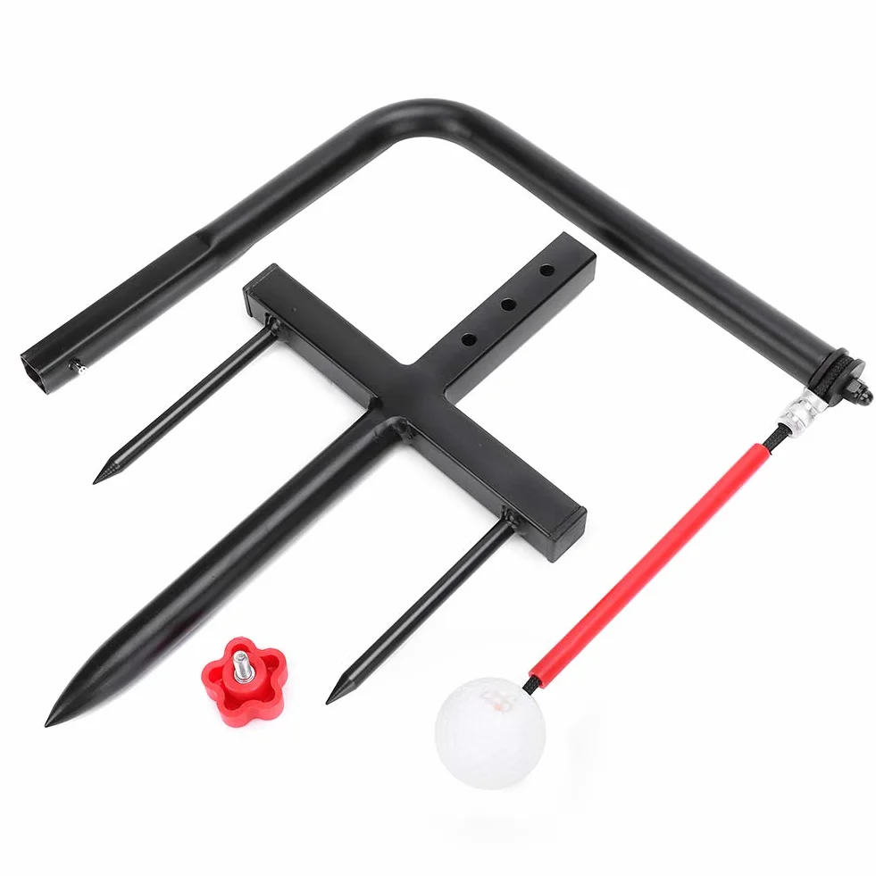 RiToEasysports Swing Trainer Swing Groover Allenamento Pallina da Colpire Strumento Pratica